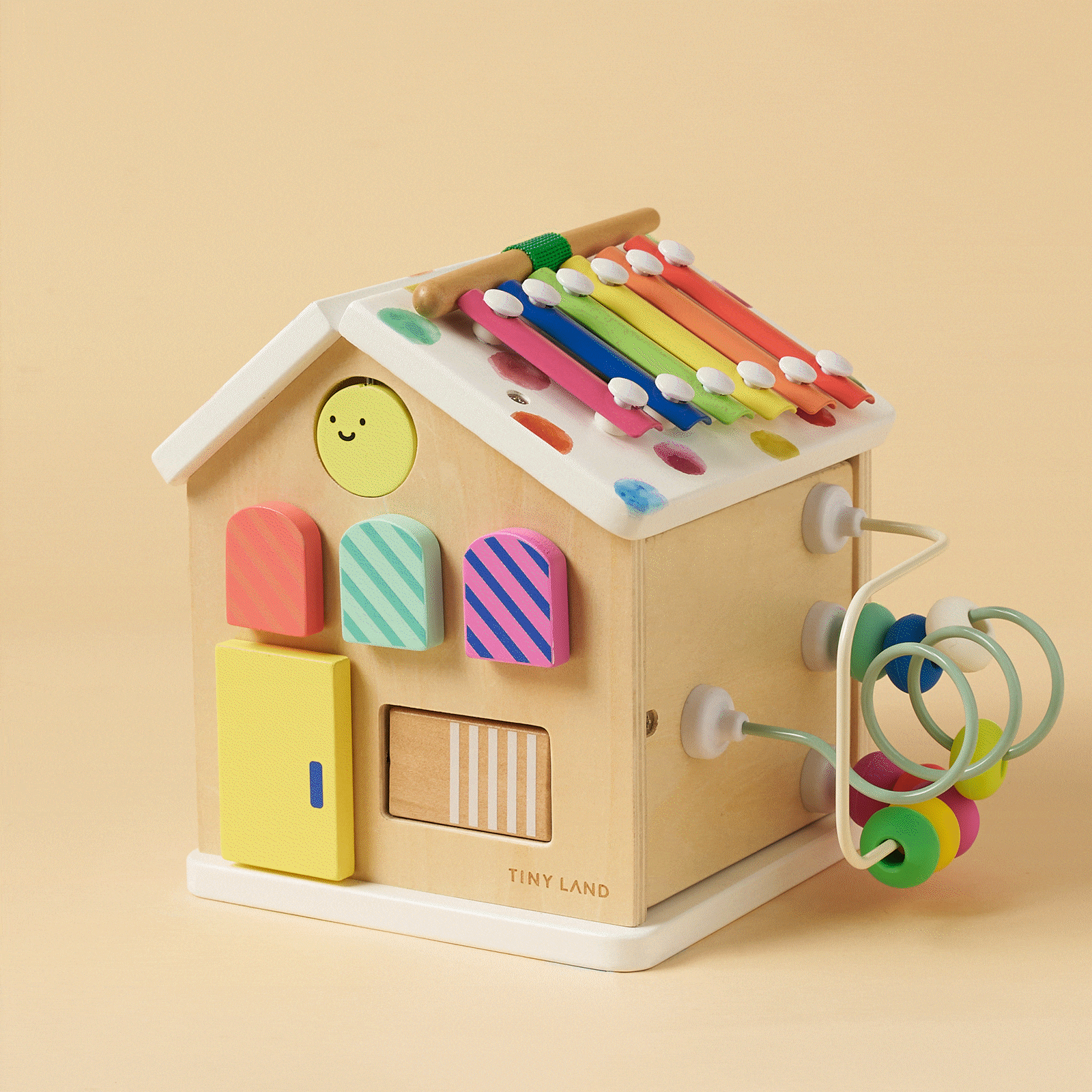 Brain & Hands Playset β Montessori Box (4β6 Months) + Activity Cube