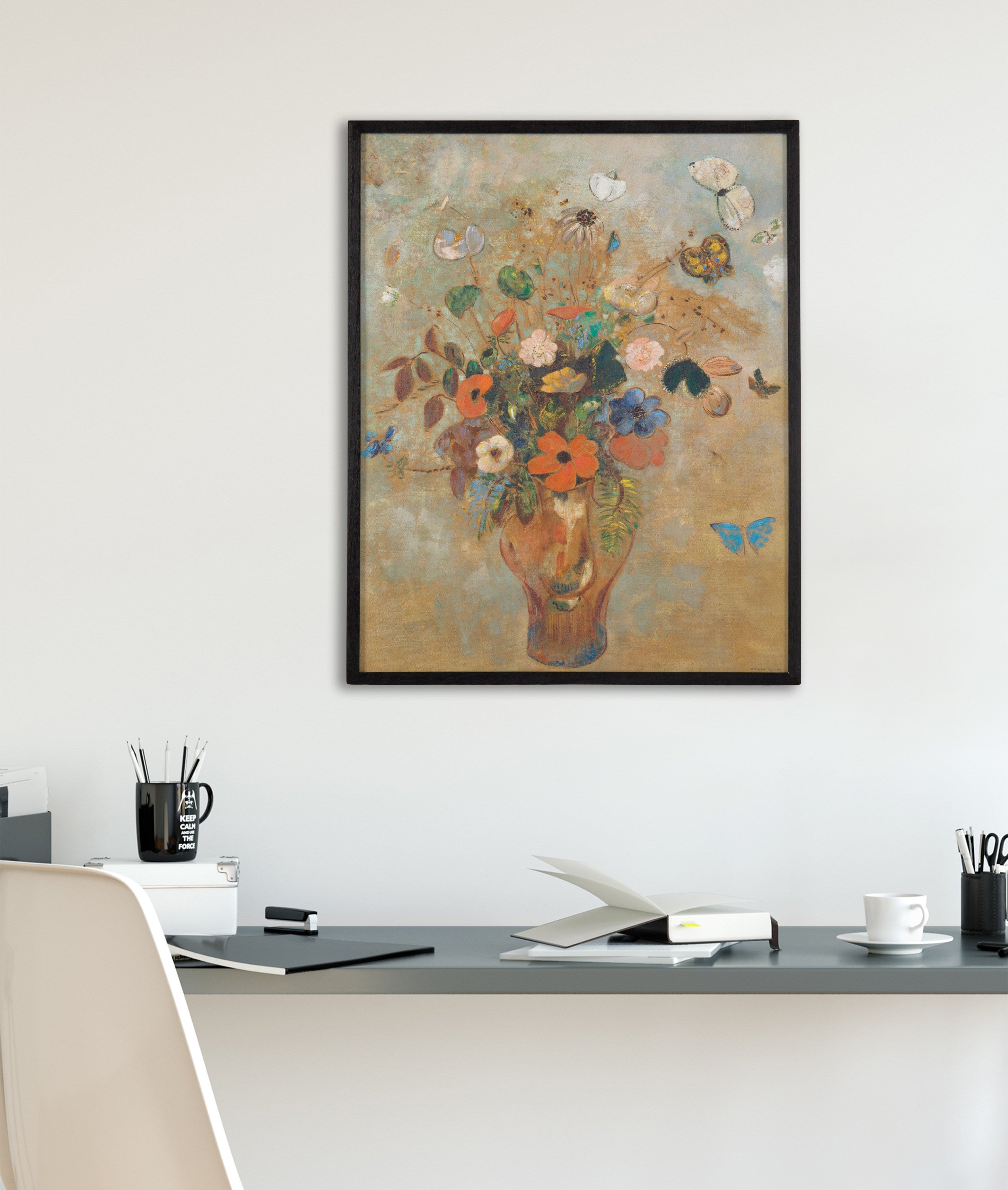 Gallery Odilon Redon Still Life with Flowers Print