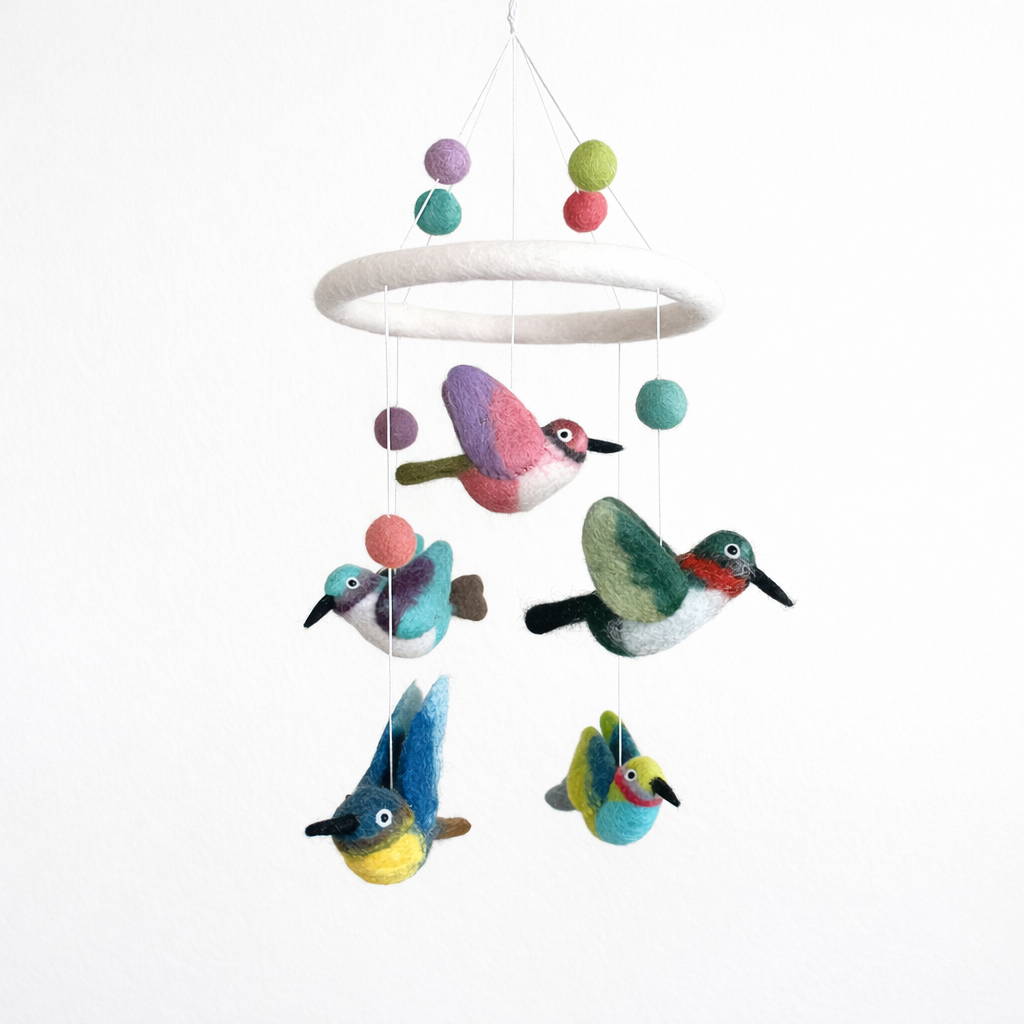 Hummingbird Baby Mobile