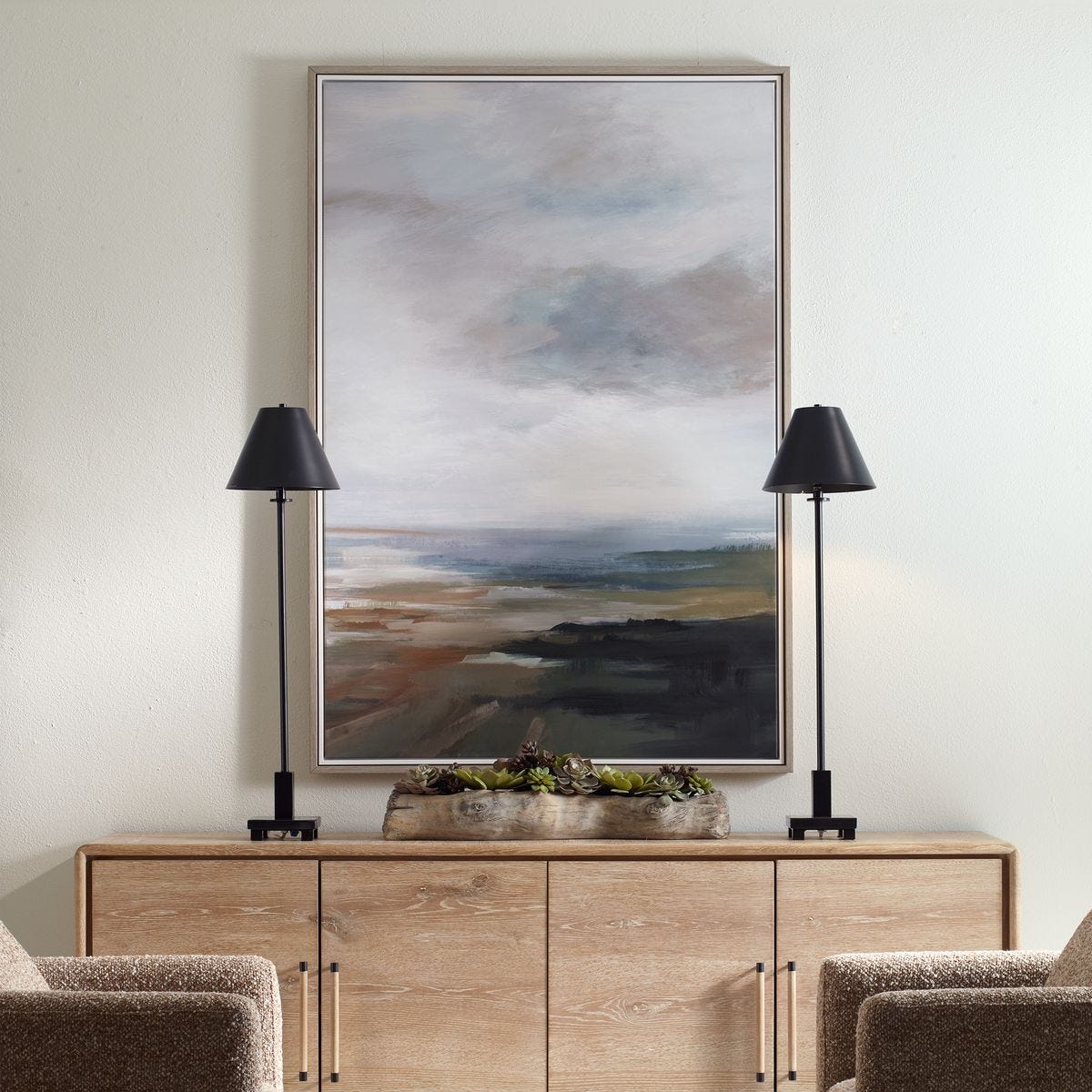 Lowlands Framed Canvas