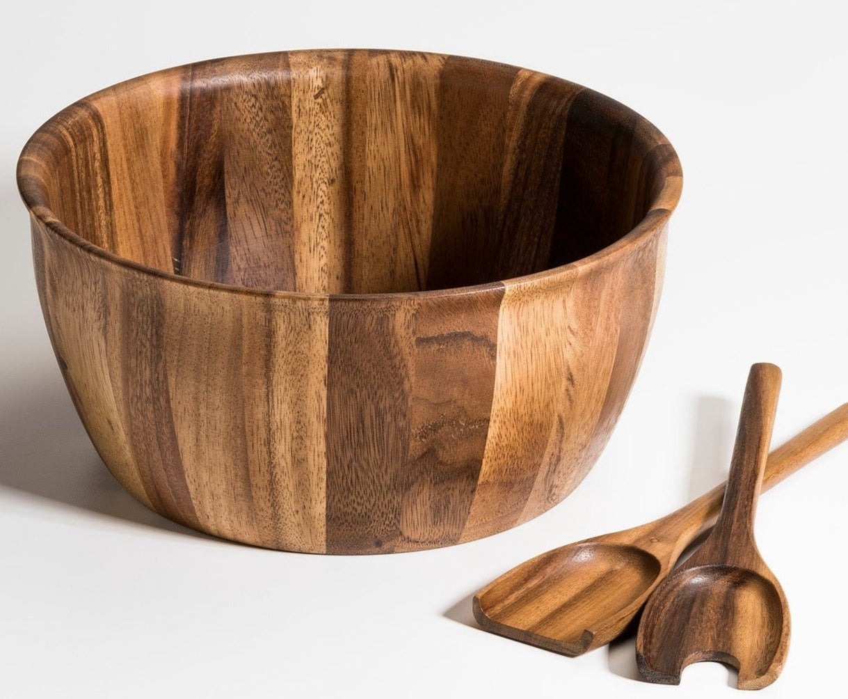 Extra Large Salad Bowl with Servers - 335C3