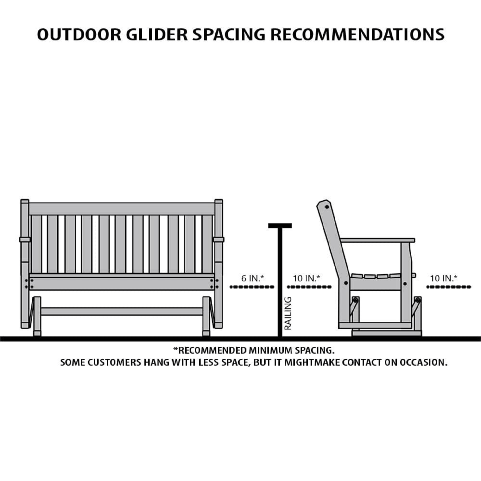 Keystone Amish Co. Franklin Porch Glider
