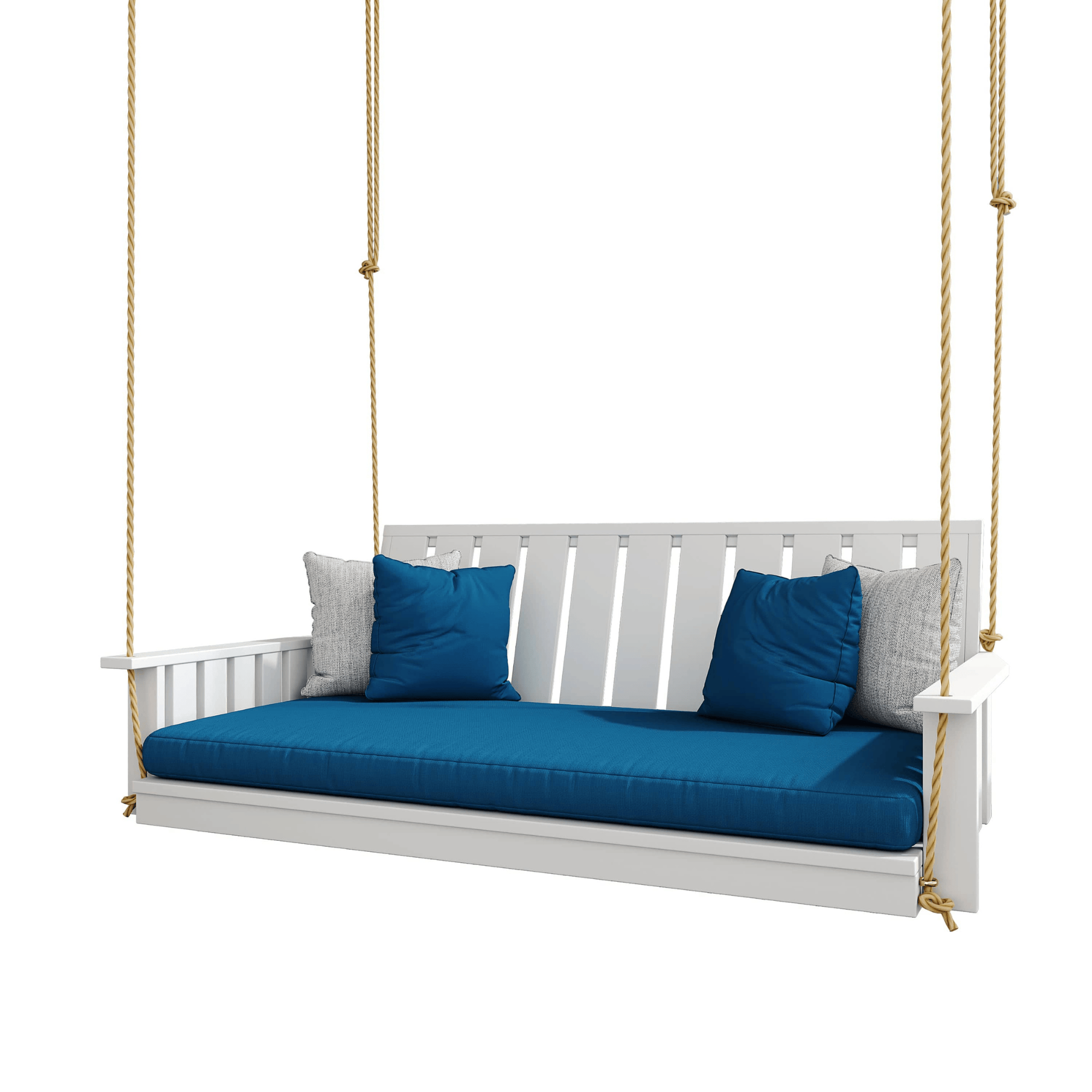 Keystone Amish Co. Twin The Weston Porch Swing Bed, Unfinished