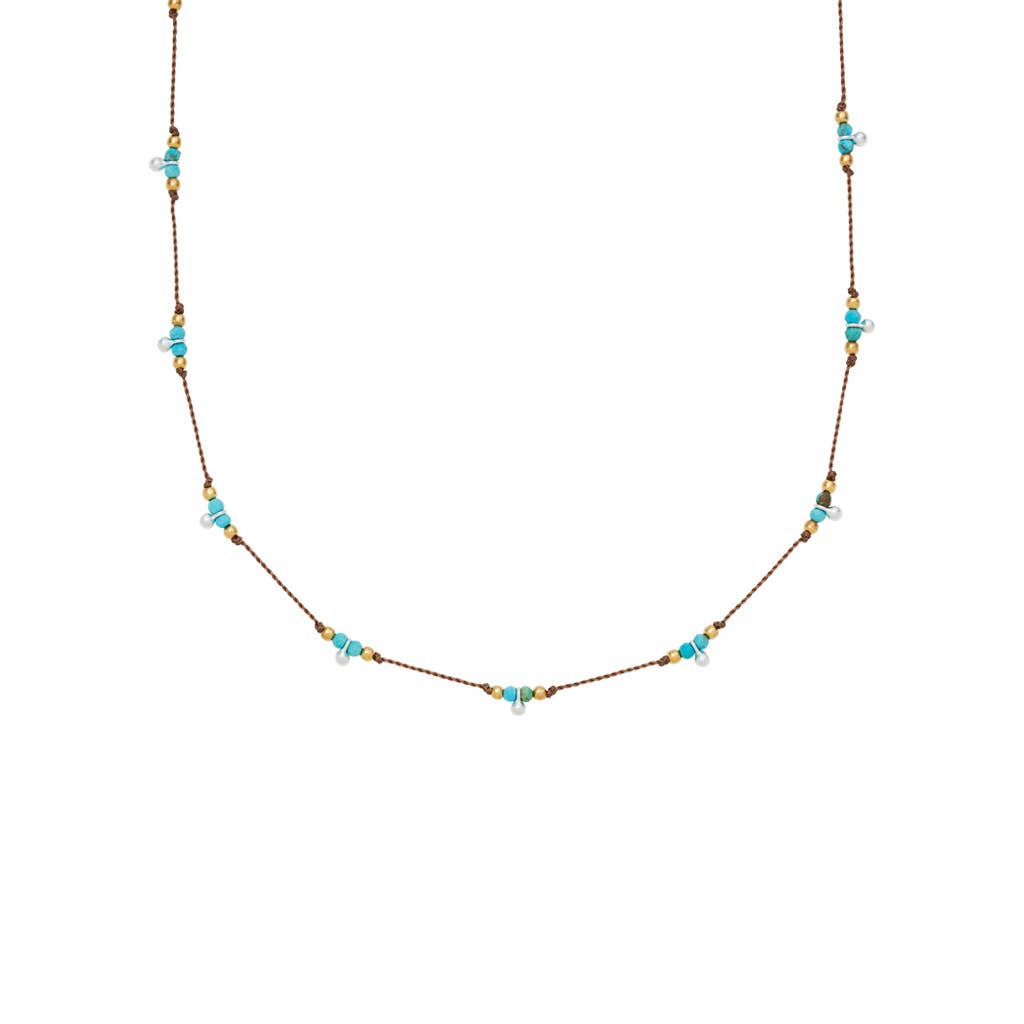 Trail Necklace - Turquoise