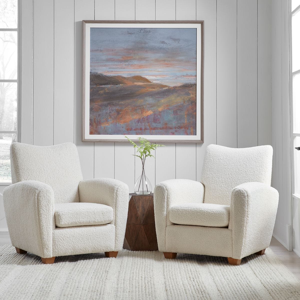 Dawn on the Hills Framed Print