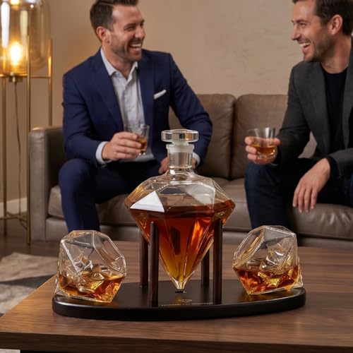 Diamond Decanter Gift Premium Barware Gift Elegant Drinkware Collection