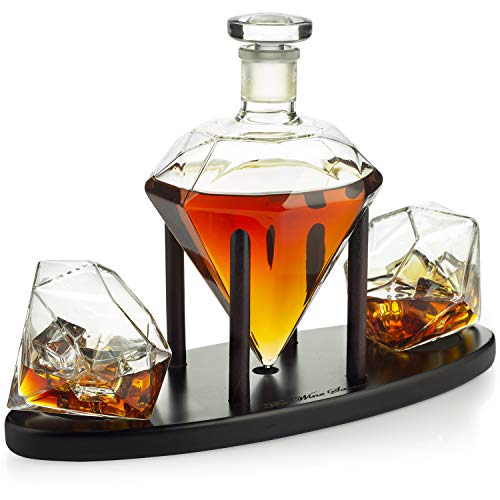 Diamond Decanter Gift Premium Barware Gift Elegant Drinkware Collection
