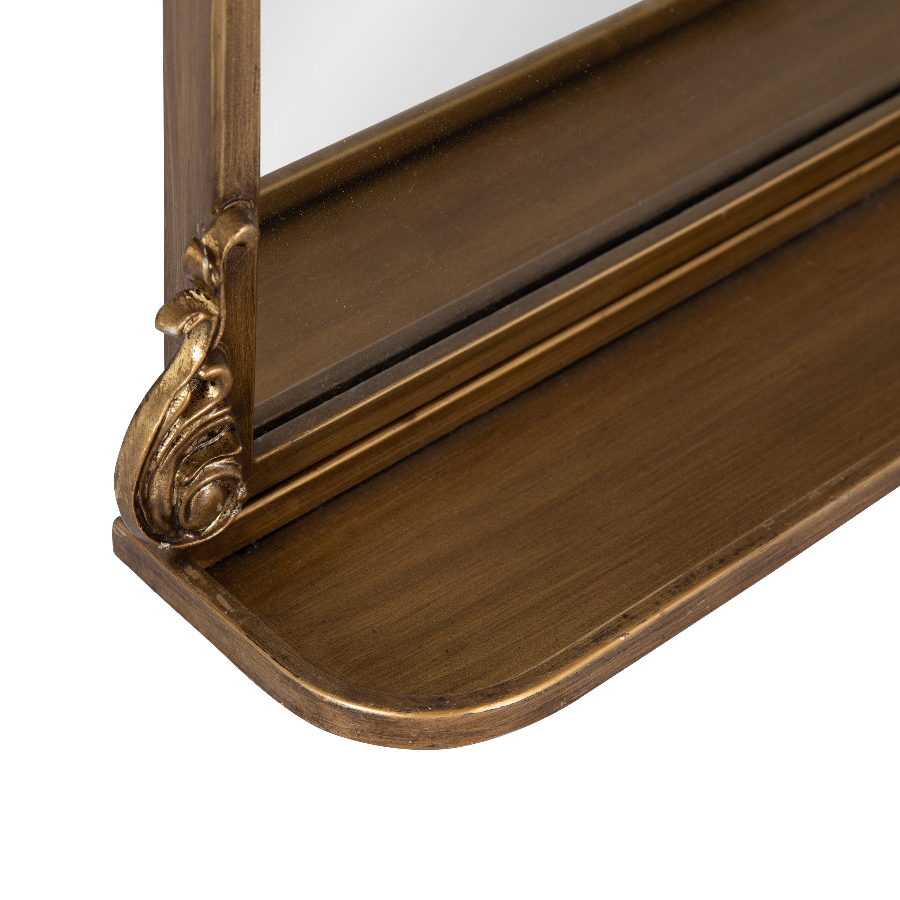 Arendahl Traditional Arch Mirror with Shelf