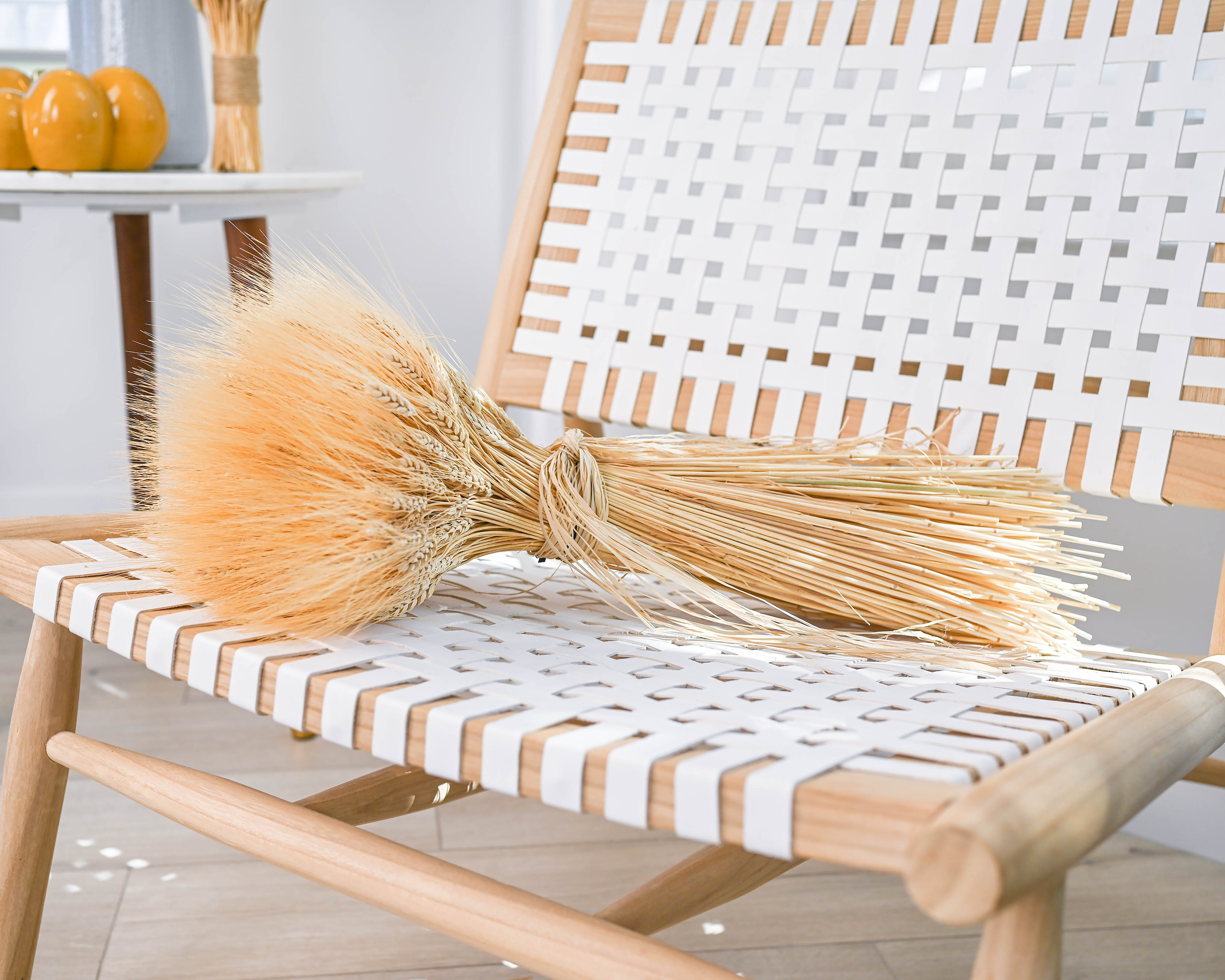 Extra Large Wheat Sheaves - 2LB Bunch | 8 Bunches | Blond Wheat