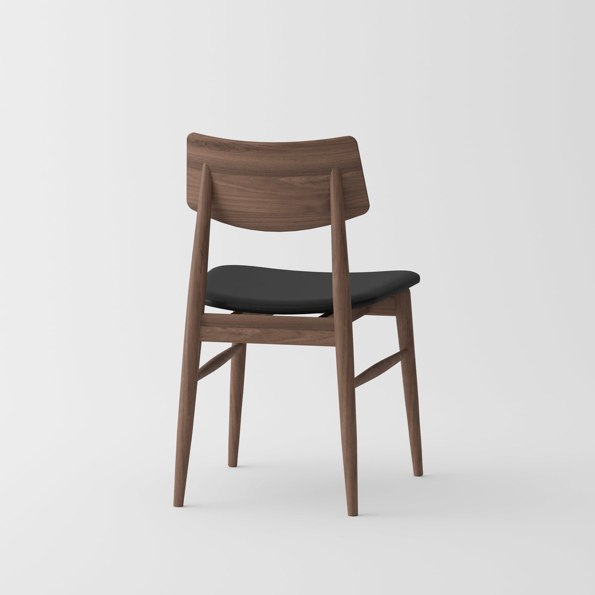 Isabella Mid Century Dining chair - Solid American Black Walnut