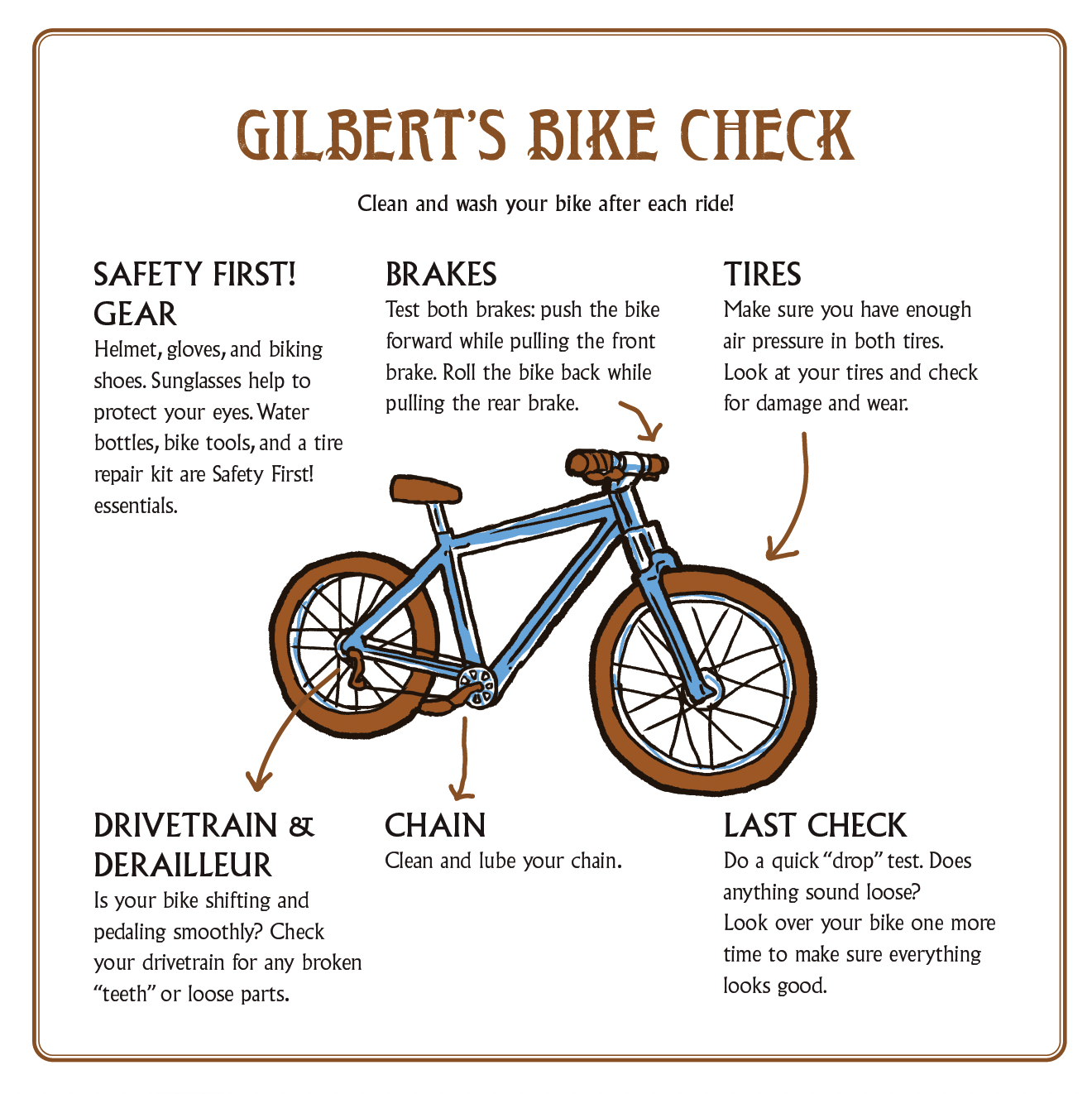 Gilbert The Moose Goes Mountain Biking - children's book