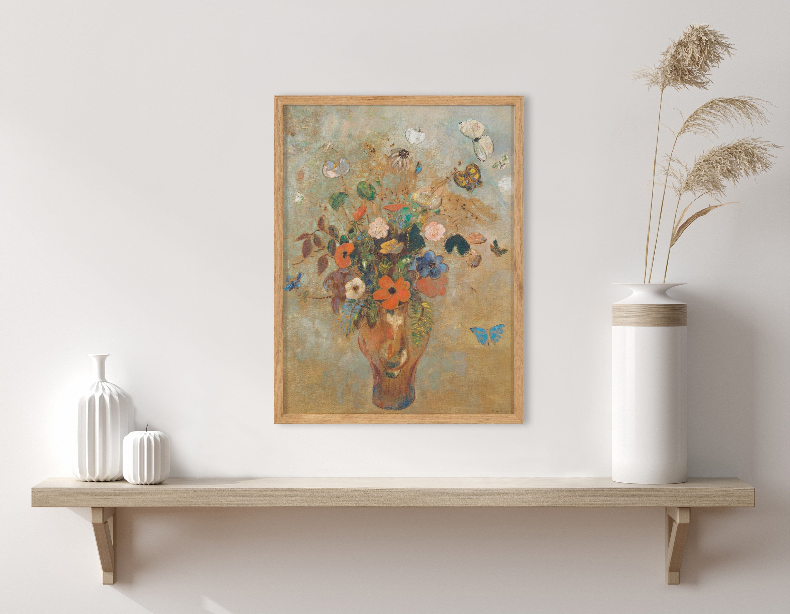 Gallery Odilon Redon Still Life with Flowers Print