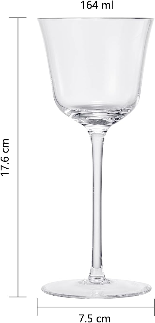 Vintage Crystal Nick Nora Wine Coupe Glasses Set Of 2 Clear Radiance Cocktails Wine Whiskey Gin Cock