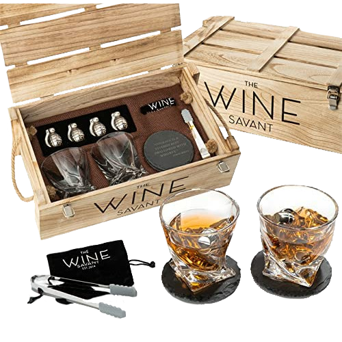 Whiskey Gift Box Set Grenade Whiskey Chillers With Whiskey Glasses Set By