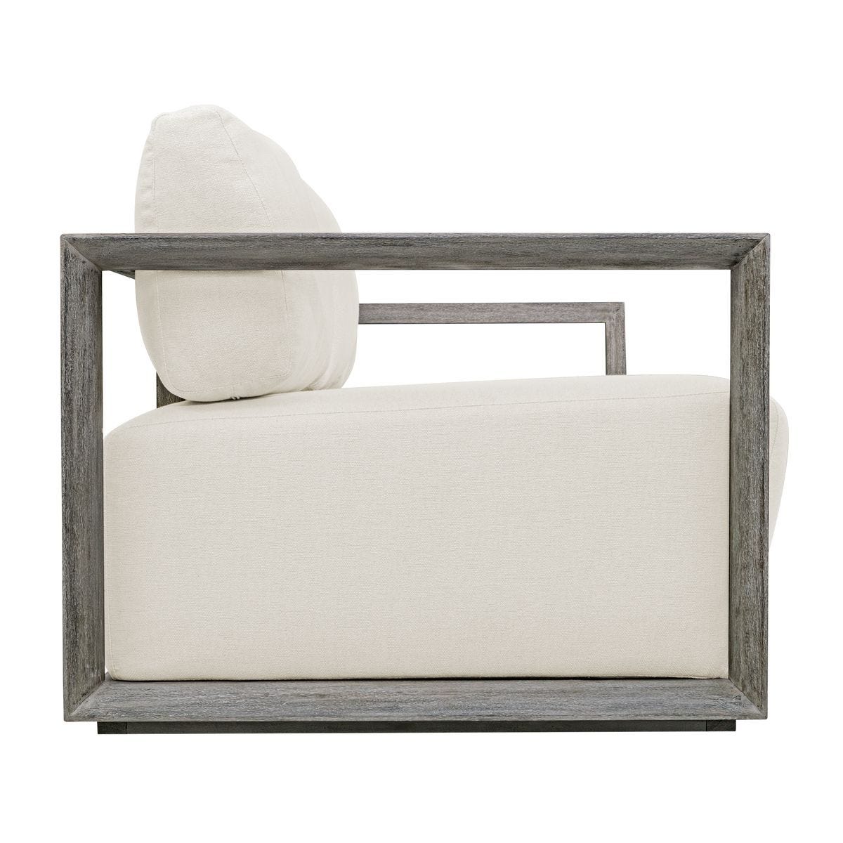 Remsen Outdoor 4-Seat Sofa - Weathered Gray/Oyster