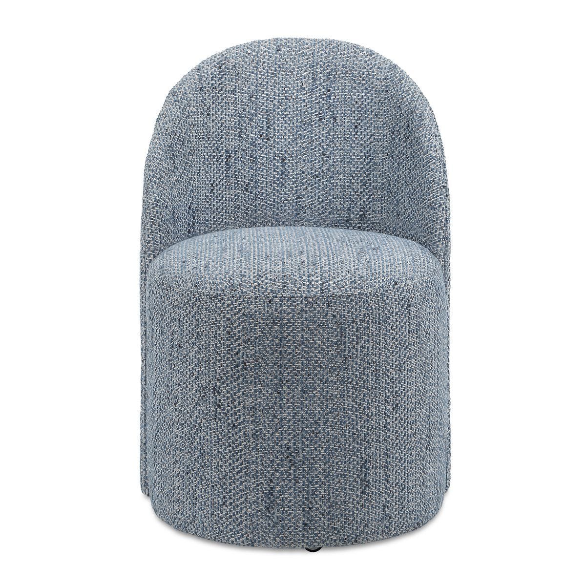 Roll With It Swivel Chair - Denim