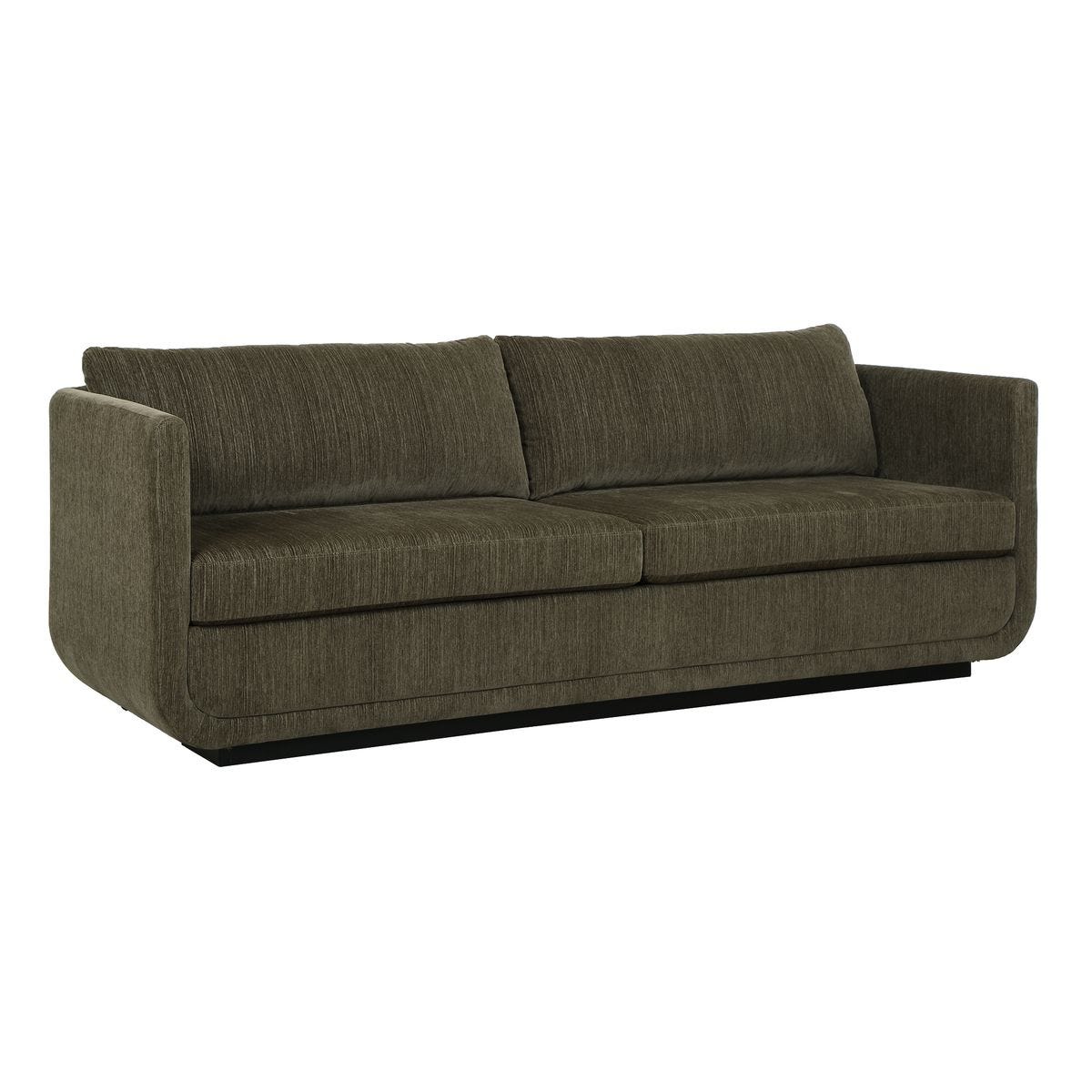 Abound Curved Sofa - Herb