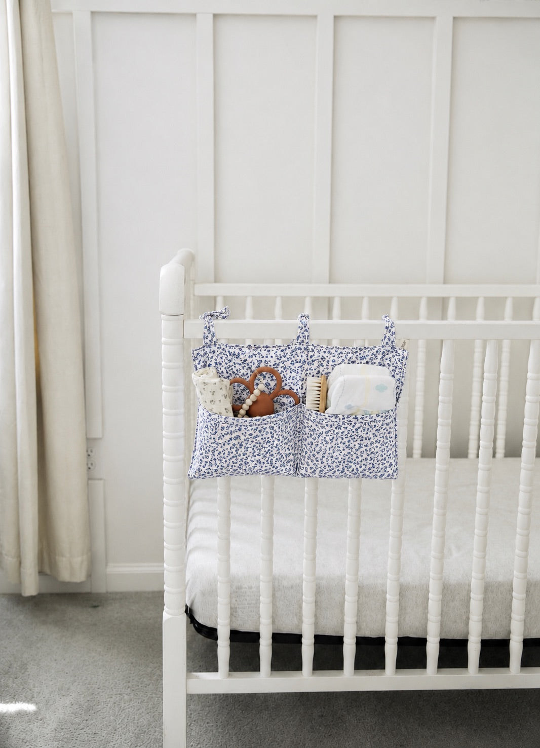 Crib Diaper Caddy Storage Organizer Nursery Room