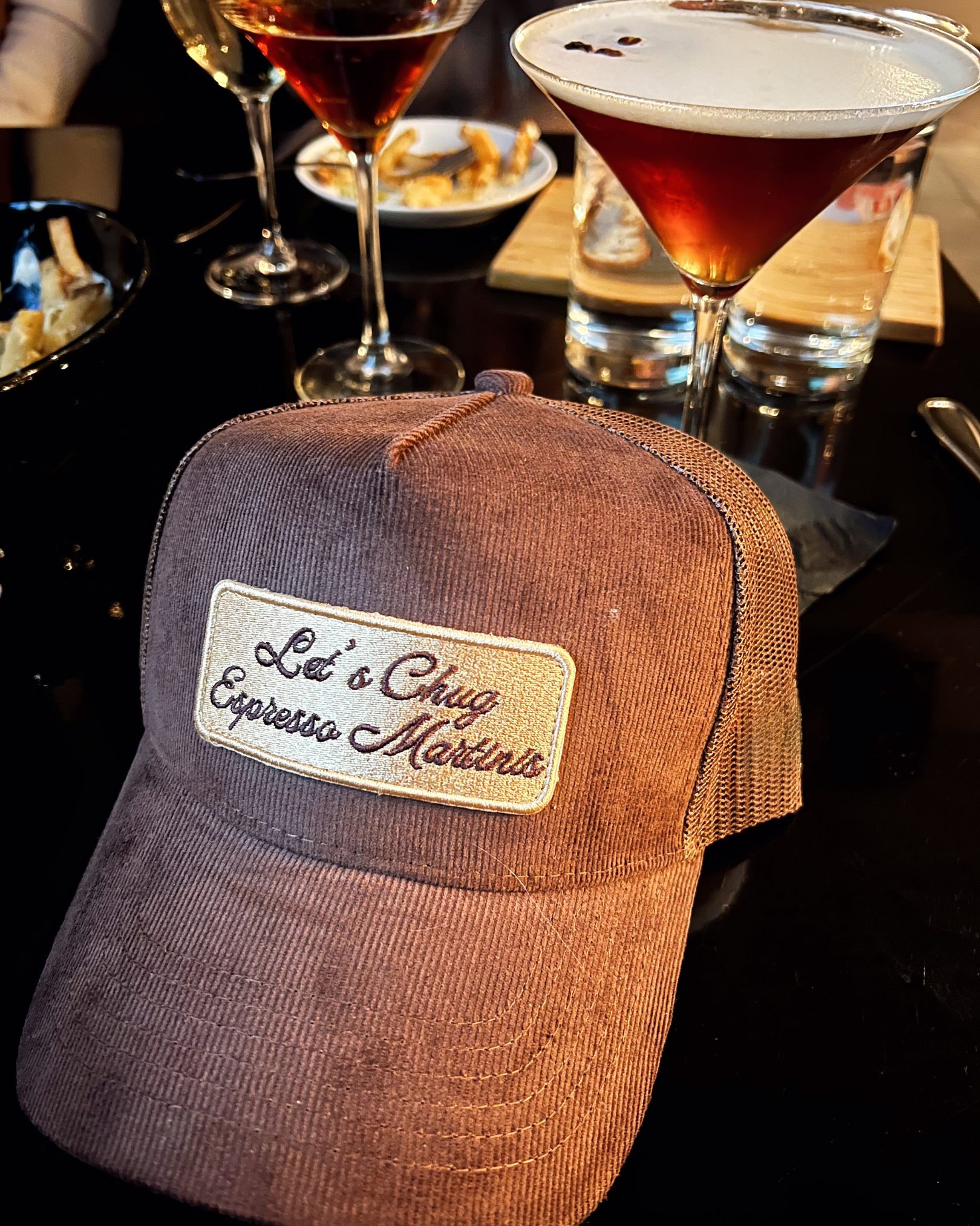 Let's Chug Espresso Martinis - Trucker Hat