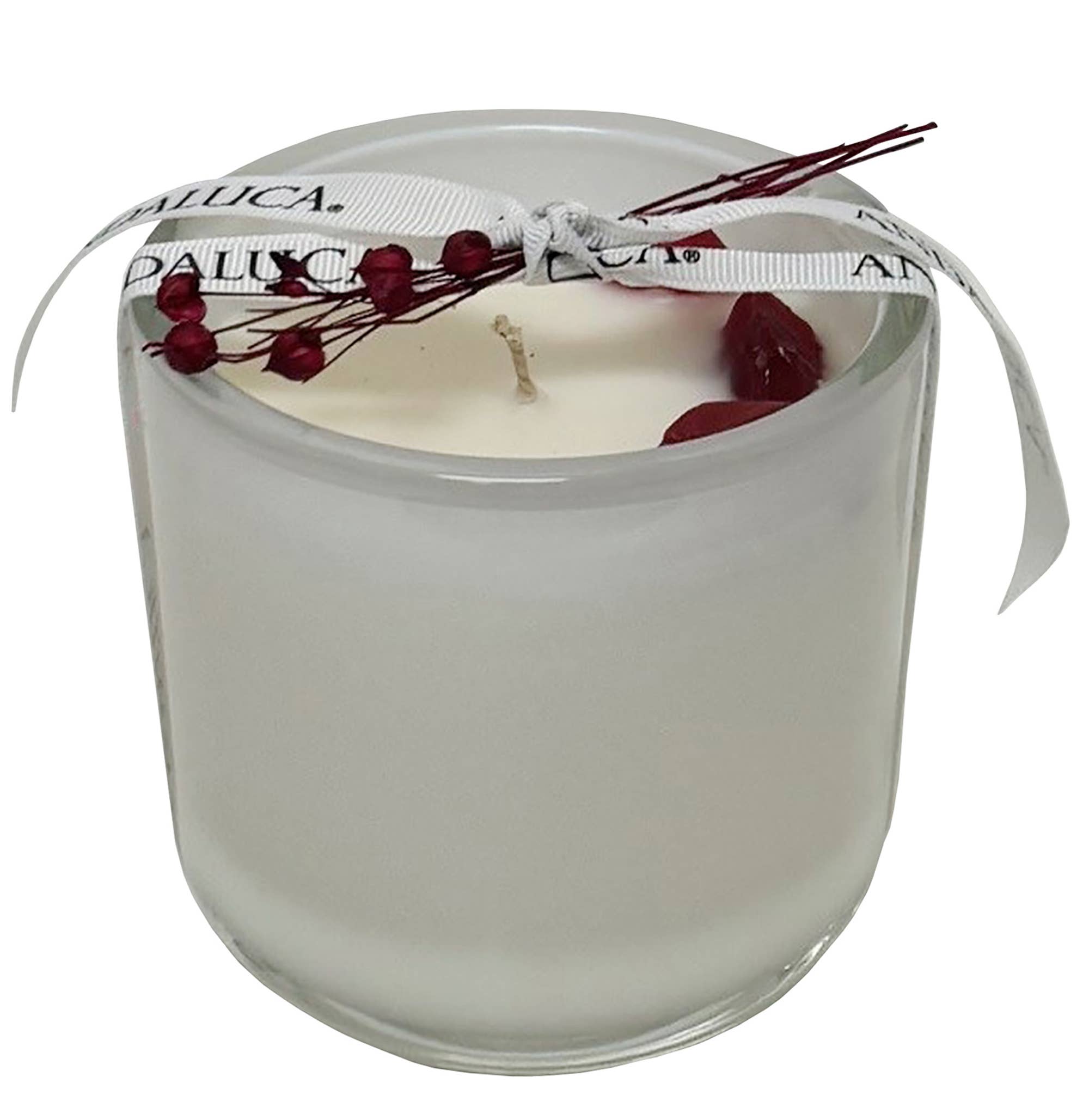 Holiday Memories Stone Candle