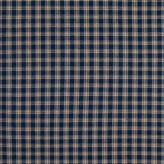 Blue Plaid Crib Sheet