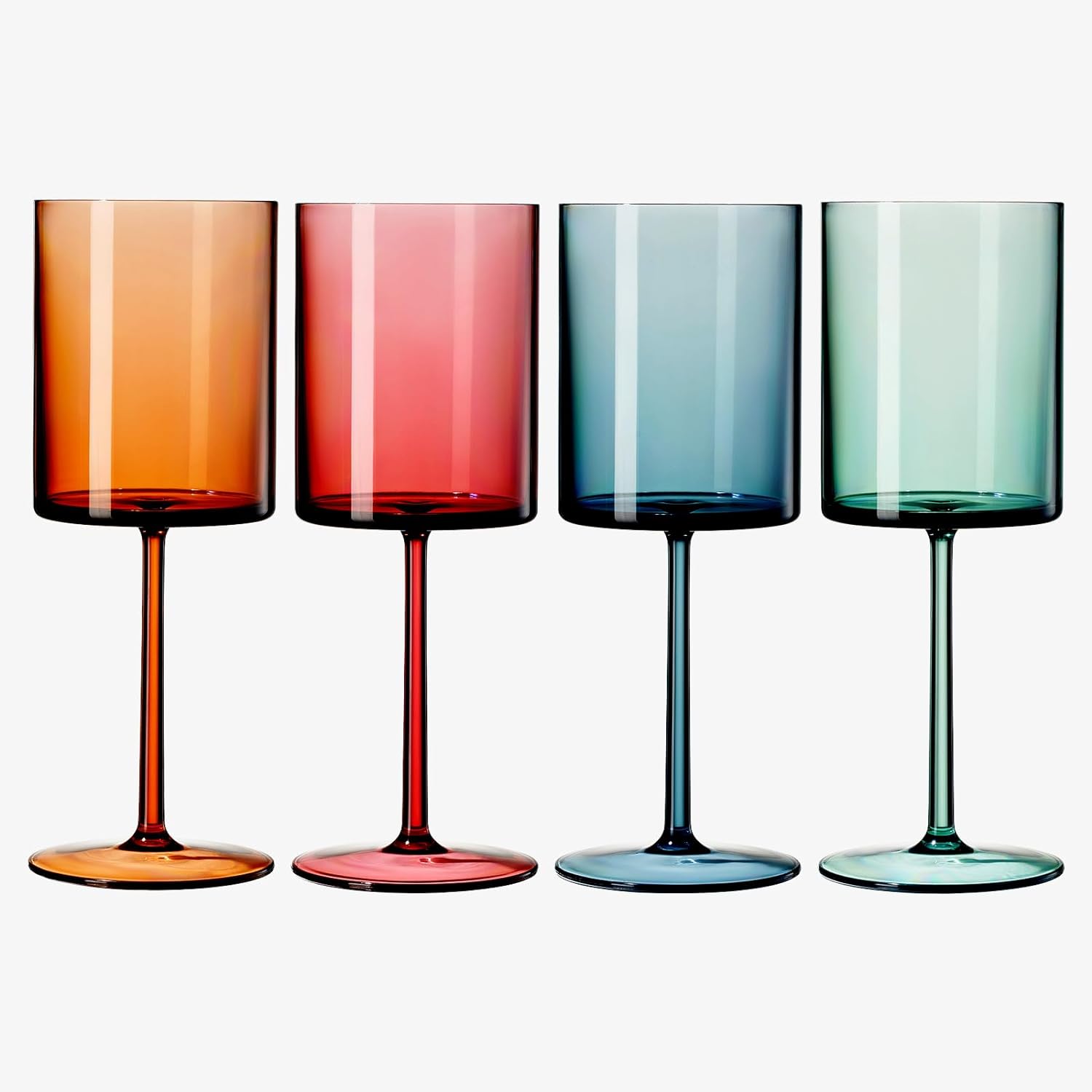 Unbreakable Stemmed Square Tritan Acrylic Premium Barware Gift