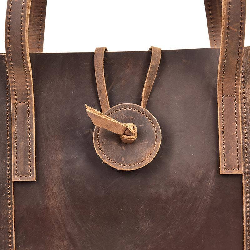 Handcrafted Leather Tote Bag