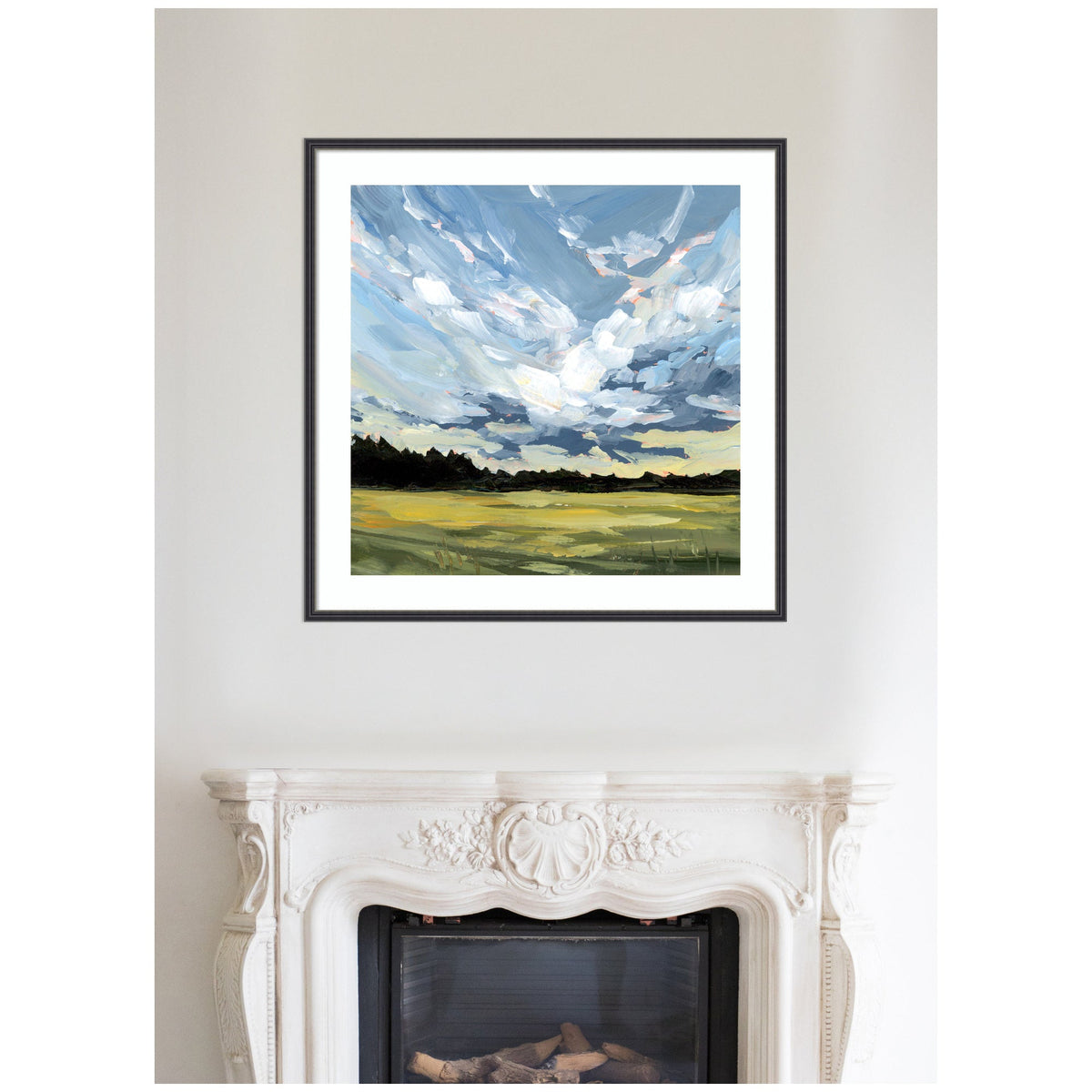Framed Art Before The Storm by Emily Kenney