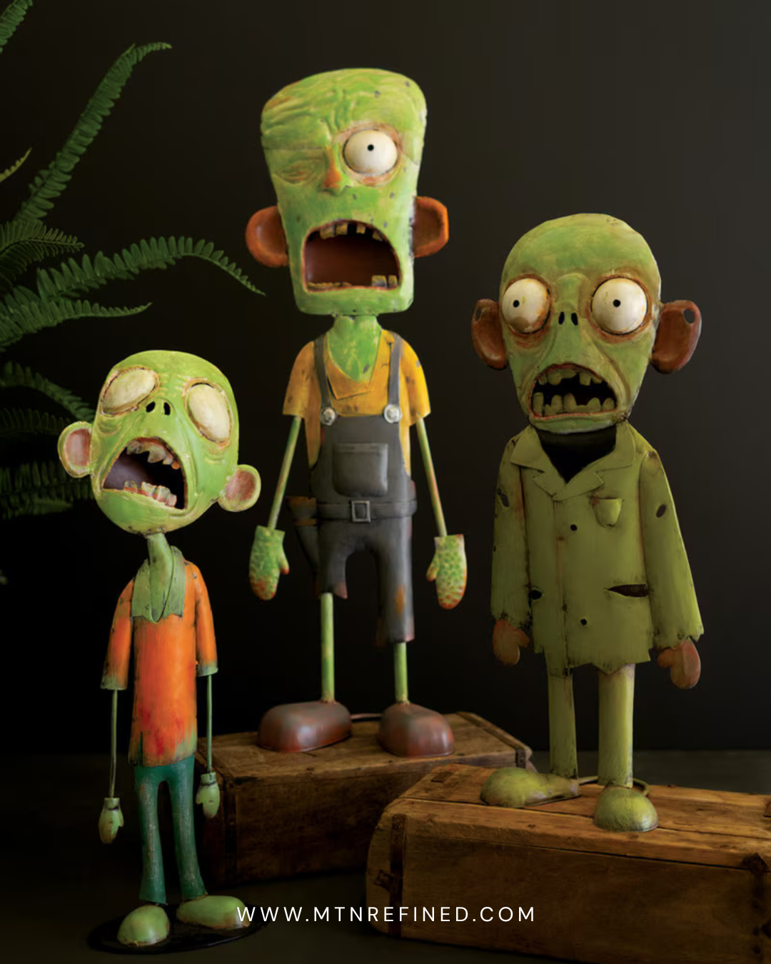 Spooky Halloween Creature Figurine Set