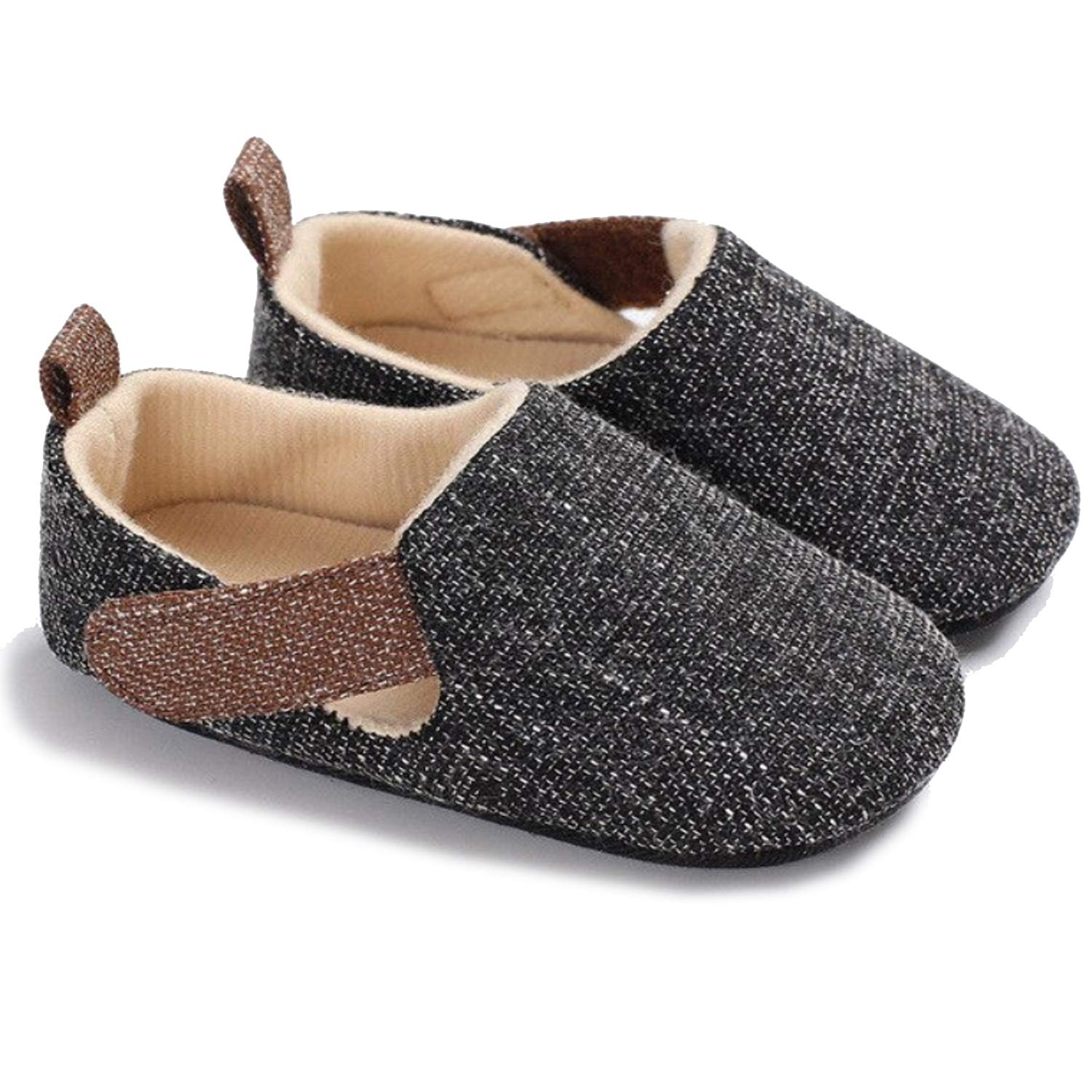 stylesilove Infant Baby Girl Casual Loafers Soft Soled Crib Shoes Anti-Slip Pre-Walker Shoes 0-18 M, 3 Colors