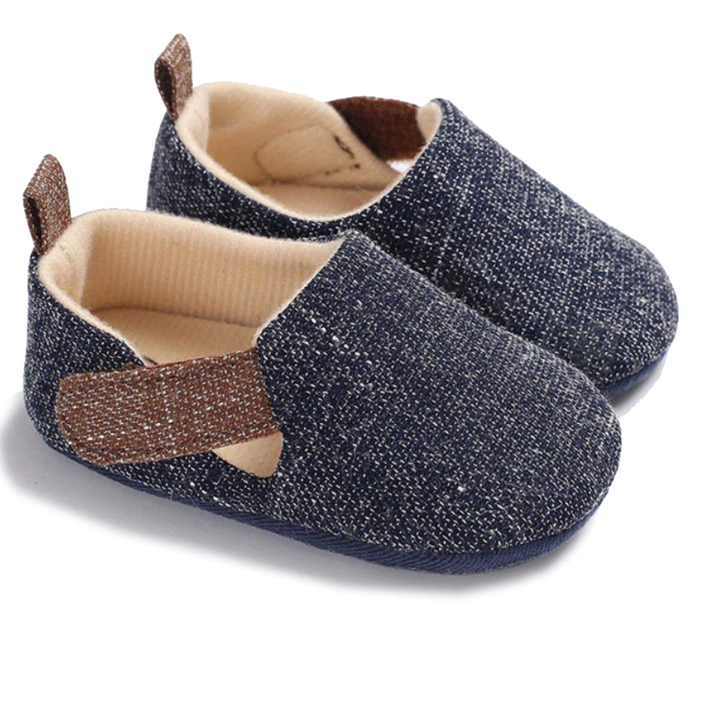 stylesilove Infant Baby Girl Casual Loafers Soft Soled Crib Shoes Anti-Slip Pre-Walker Shoes 0-18 M, 3 Colors