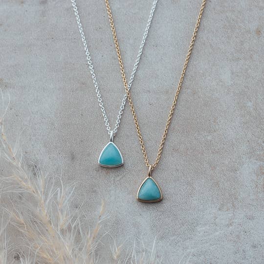 Elsie Necklace-Amazonite