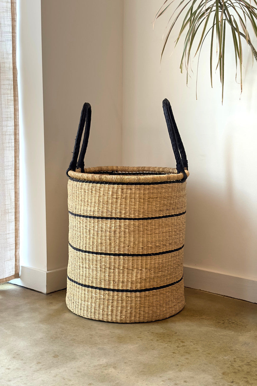 Hold Everything Hamper - Horizontal Black Lines