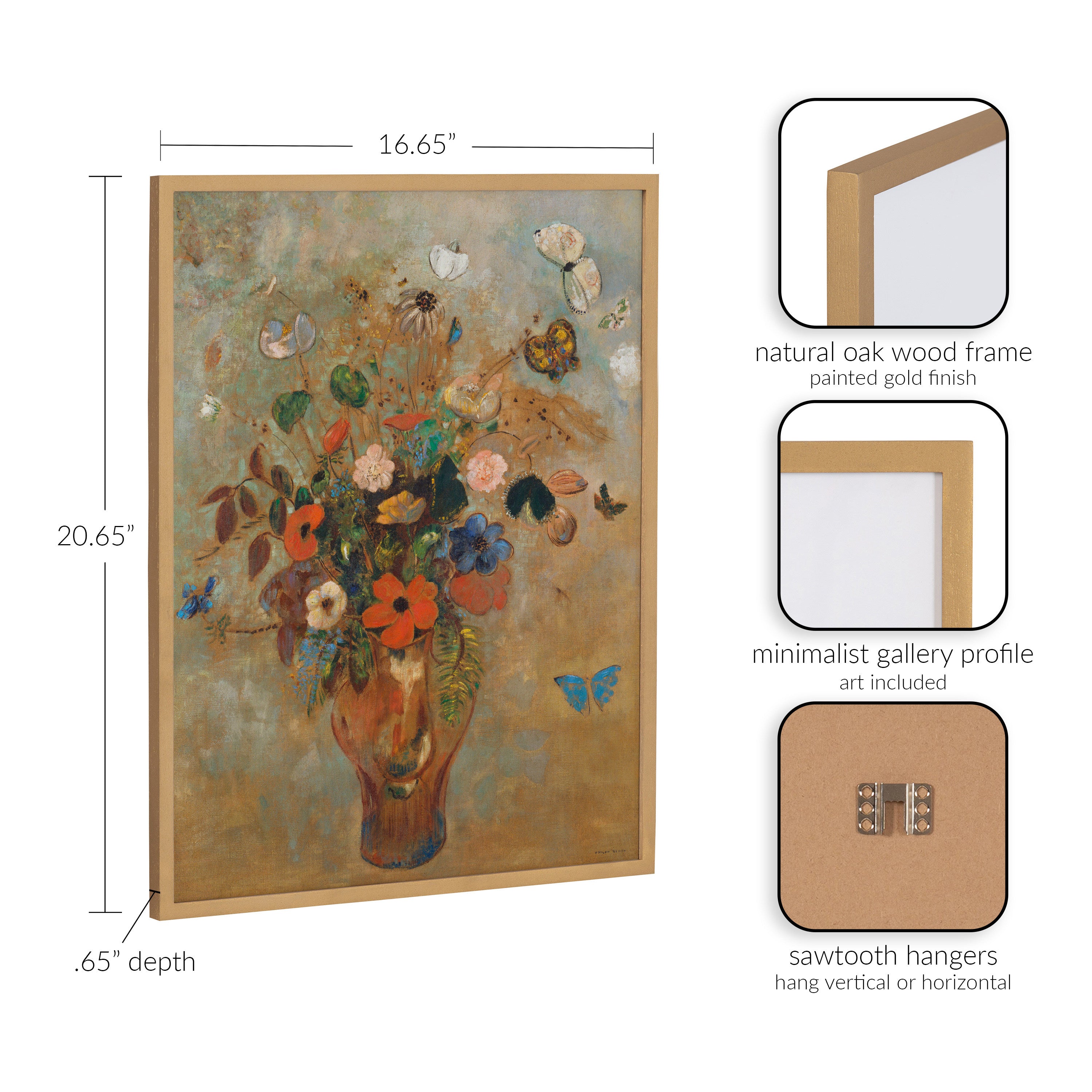 Gallery Odilon Redon Still Life with Flowers Print