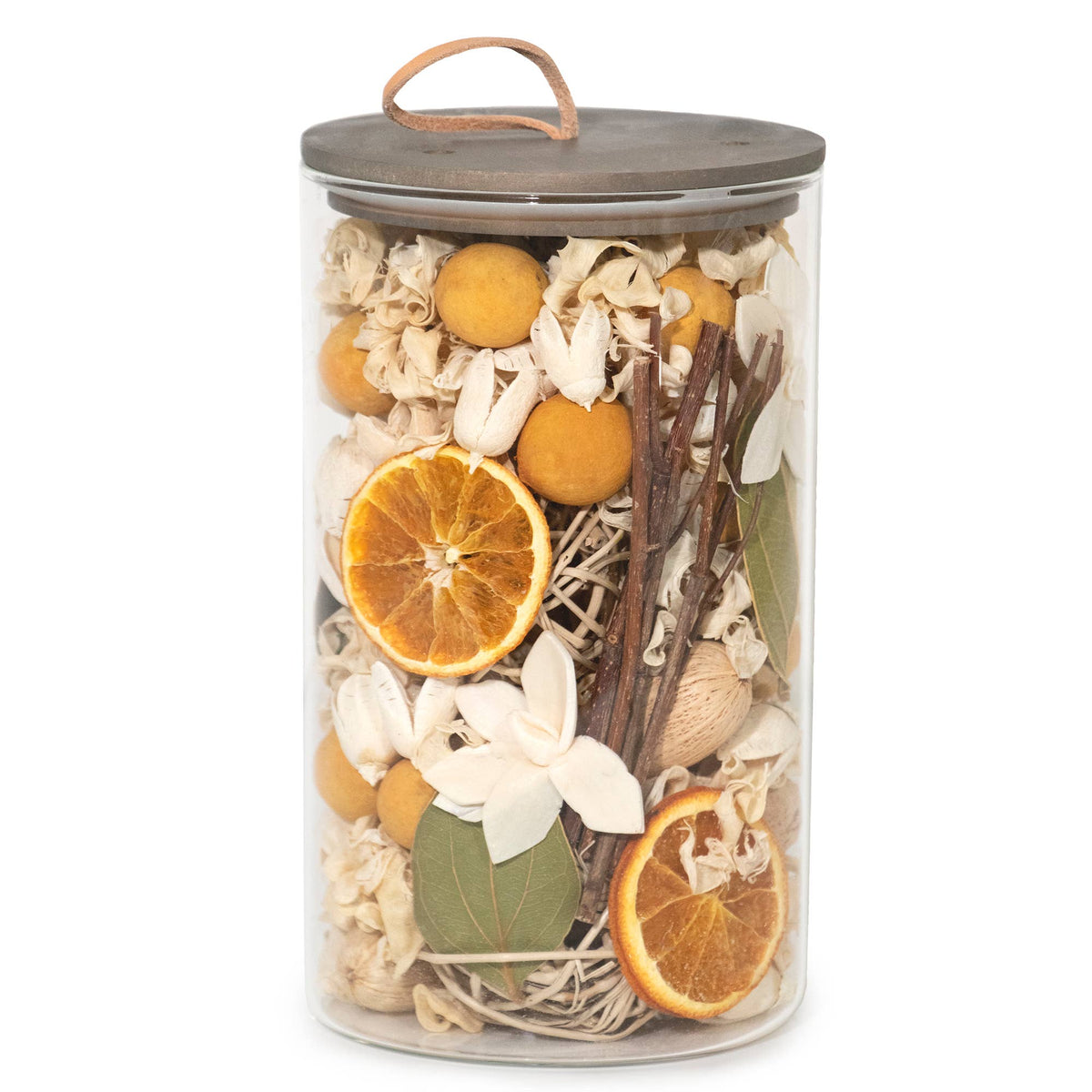 Lemon Zest & Thyme Potpourri Jar