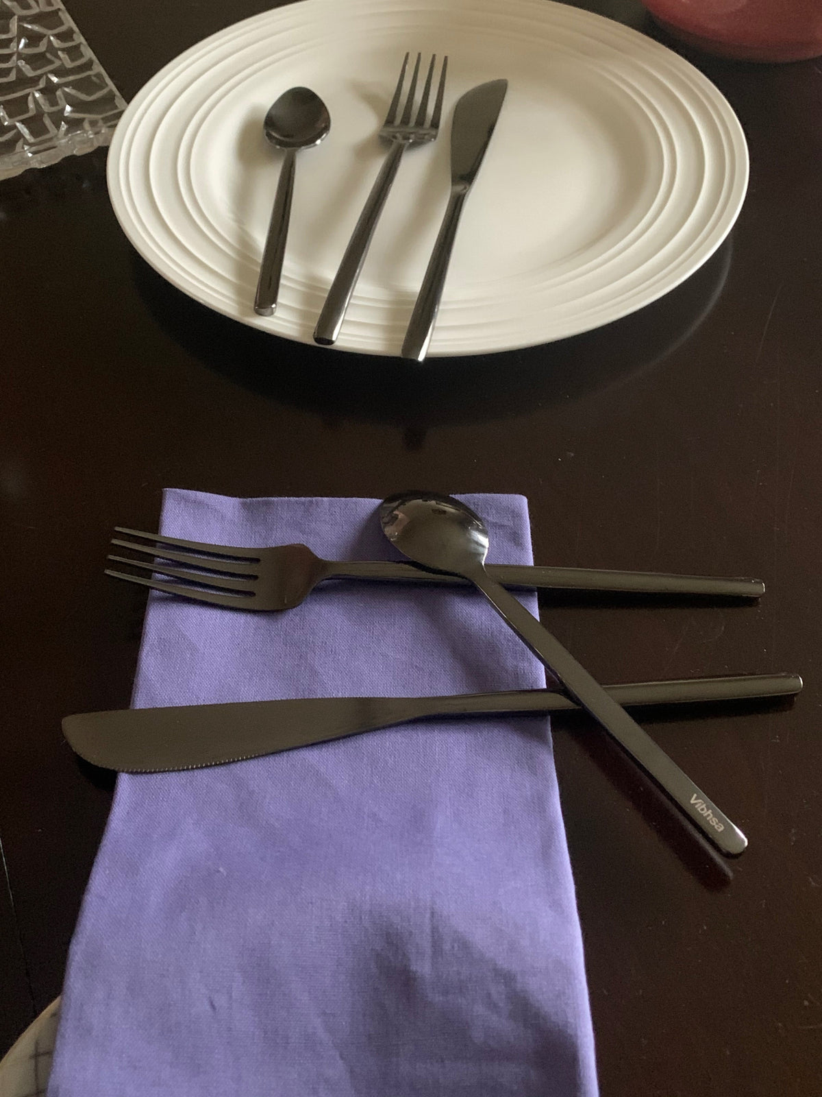 Vibhsa Stainless Steel Flatware 18 PC Set