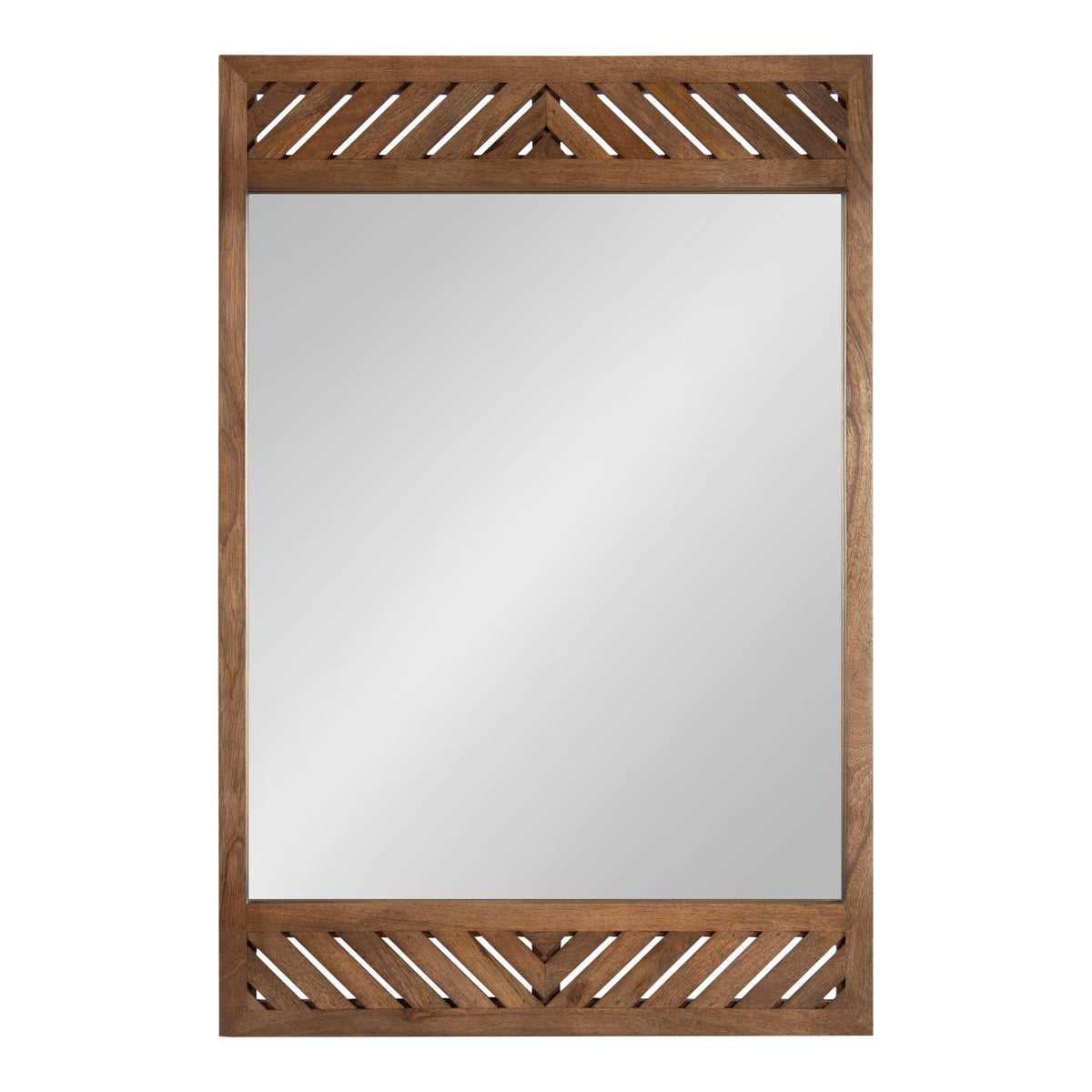 Mezzeta Wood Rectangle Wall Mirror
