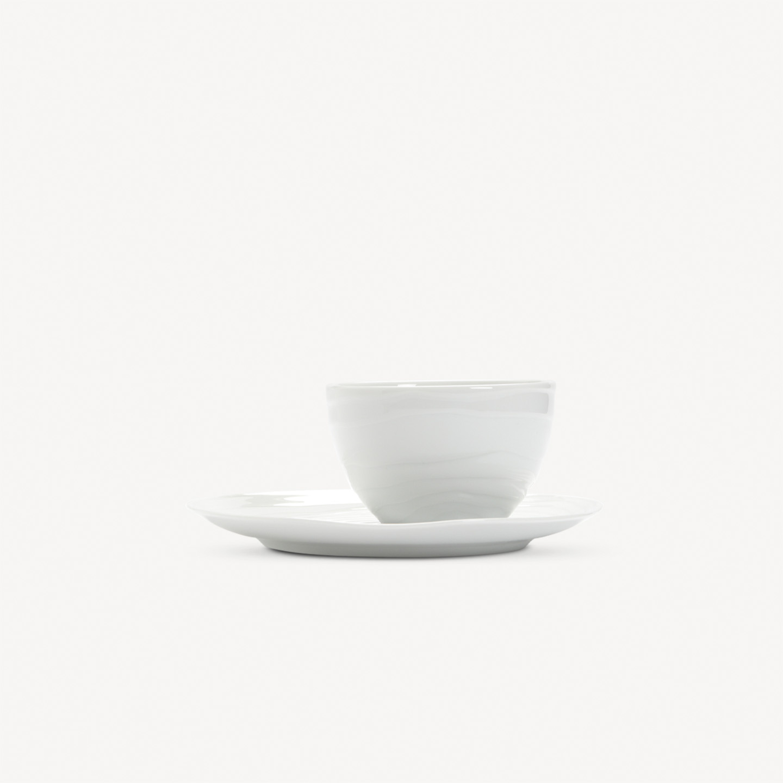Teck Tea Cup and Saucer, Set of 4