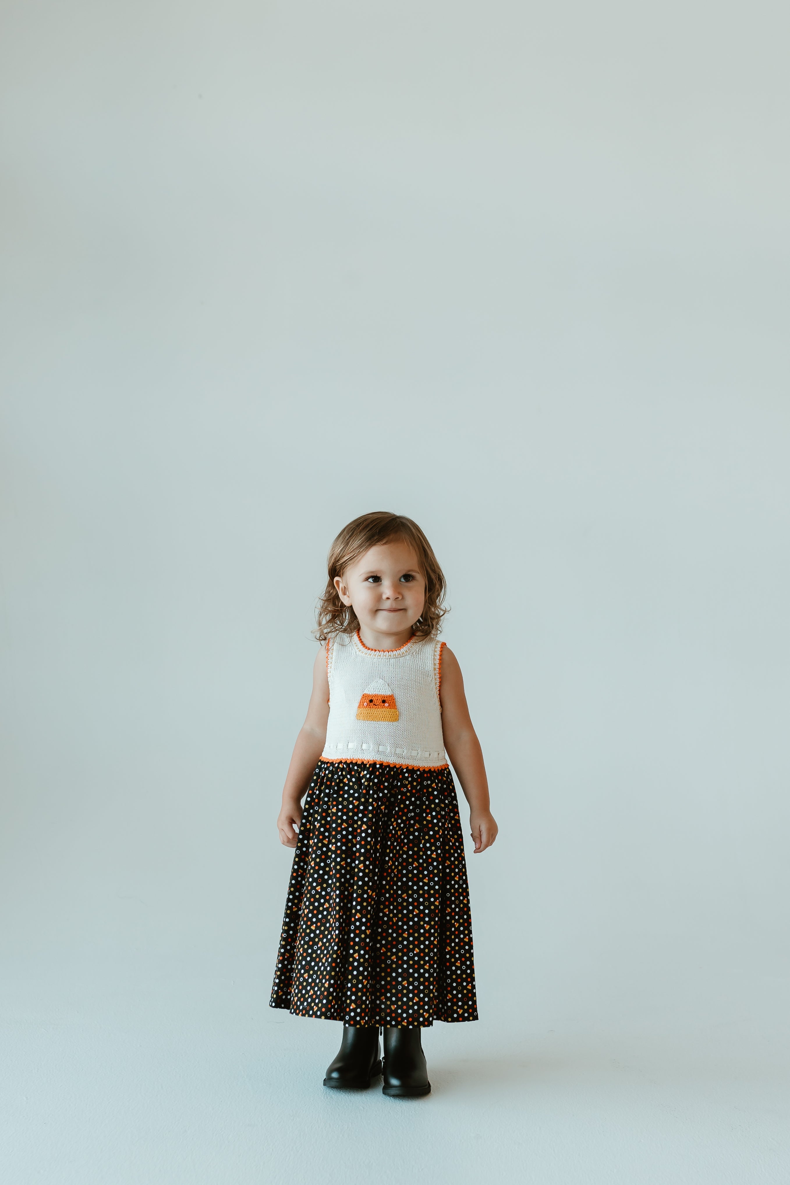 Candy Corn Halloween Dress