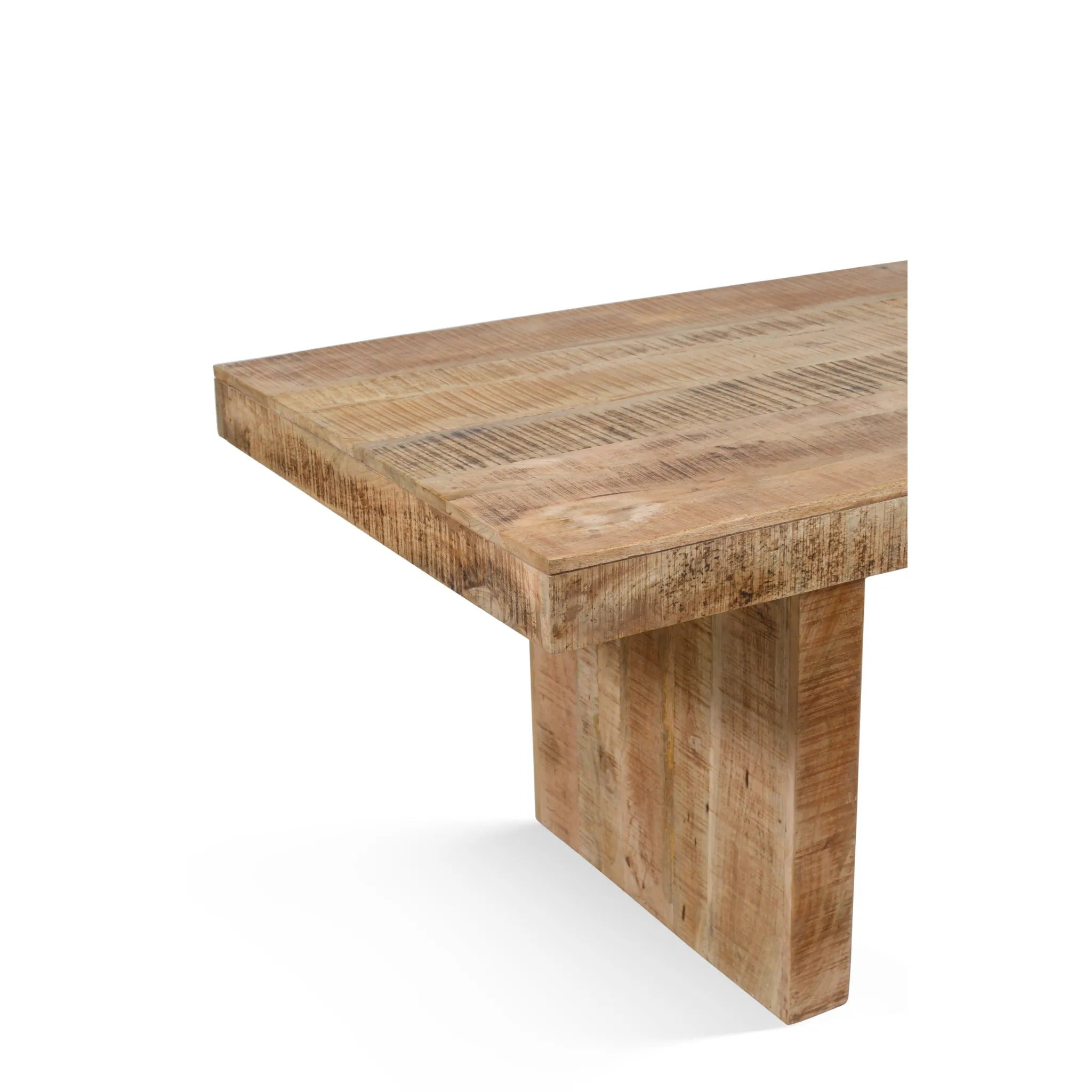 Timbergirl Solid Mango Wood Dining Table - 80"