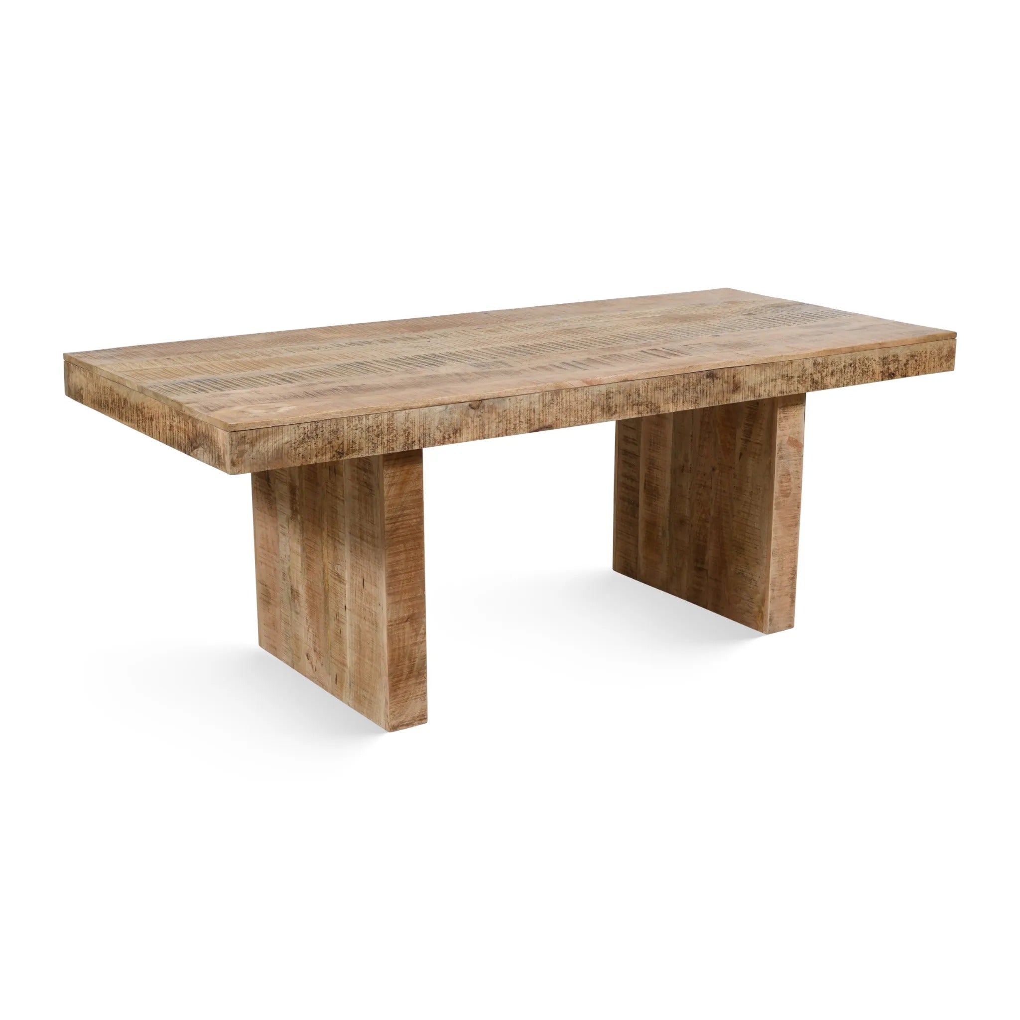 Timbergirl Solid Mango Wood Dining Table - 80"