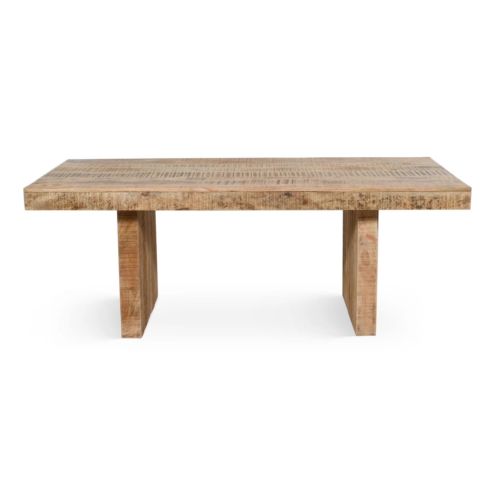 Timbergirl Solid Mango Wood Dining Table - 80"