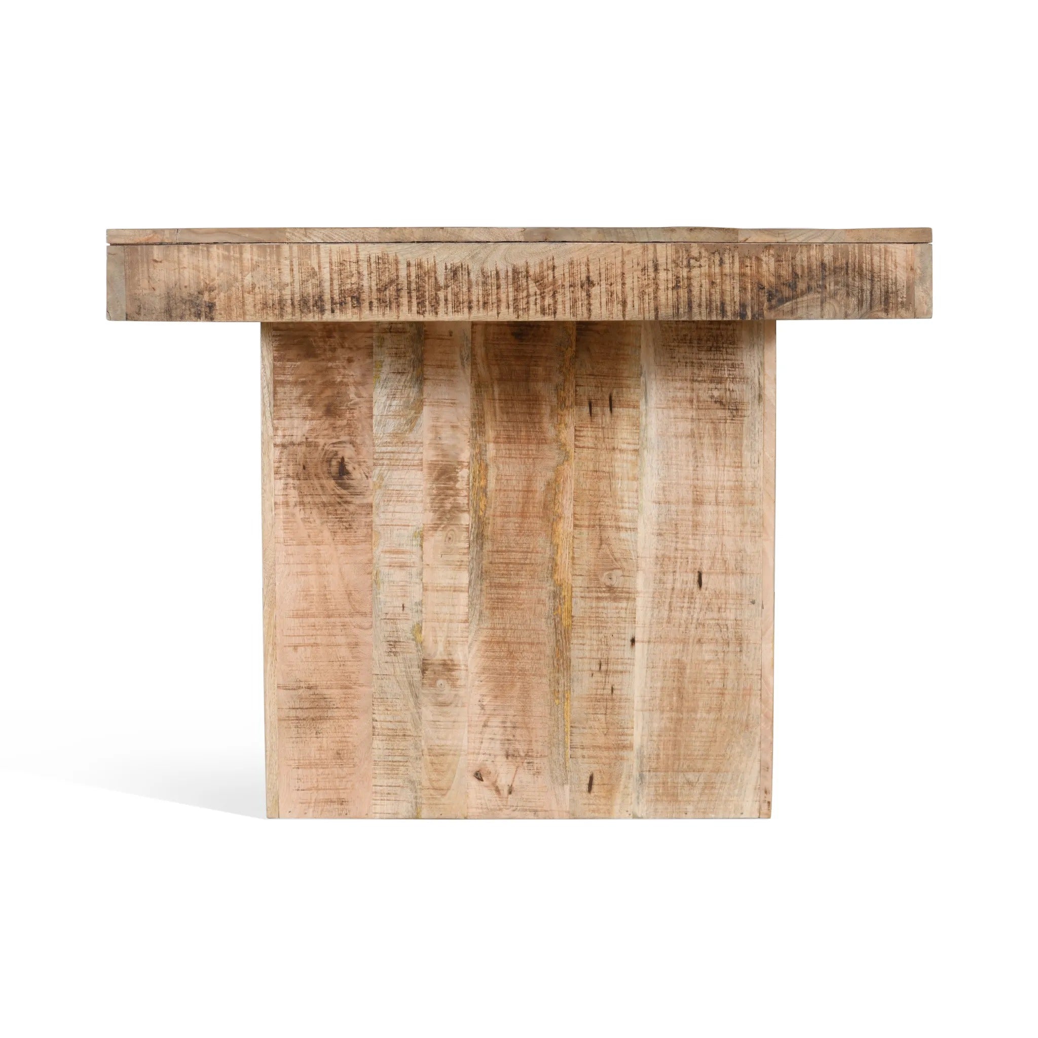 Timbergirl Solid Mango Wood Dining Table - 80"