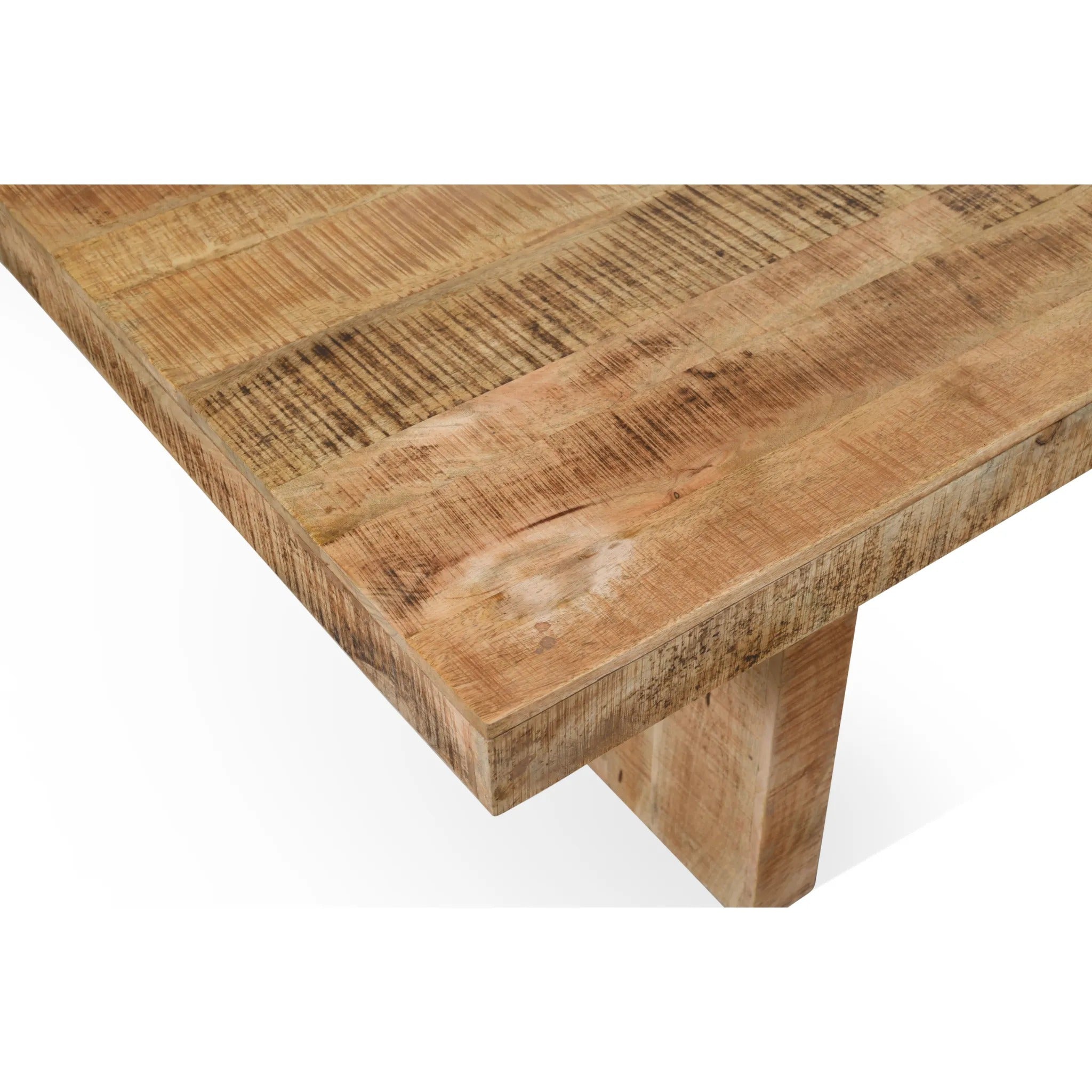 Timbergirl Solid Mango Wood Dining Table - 80"