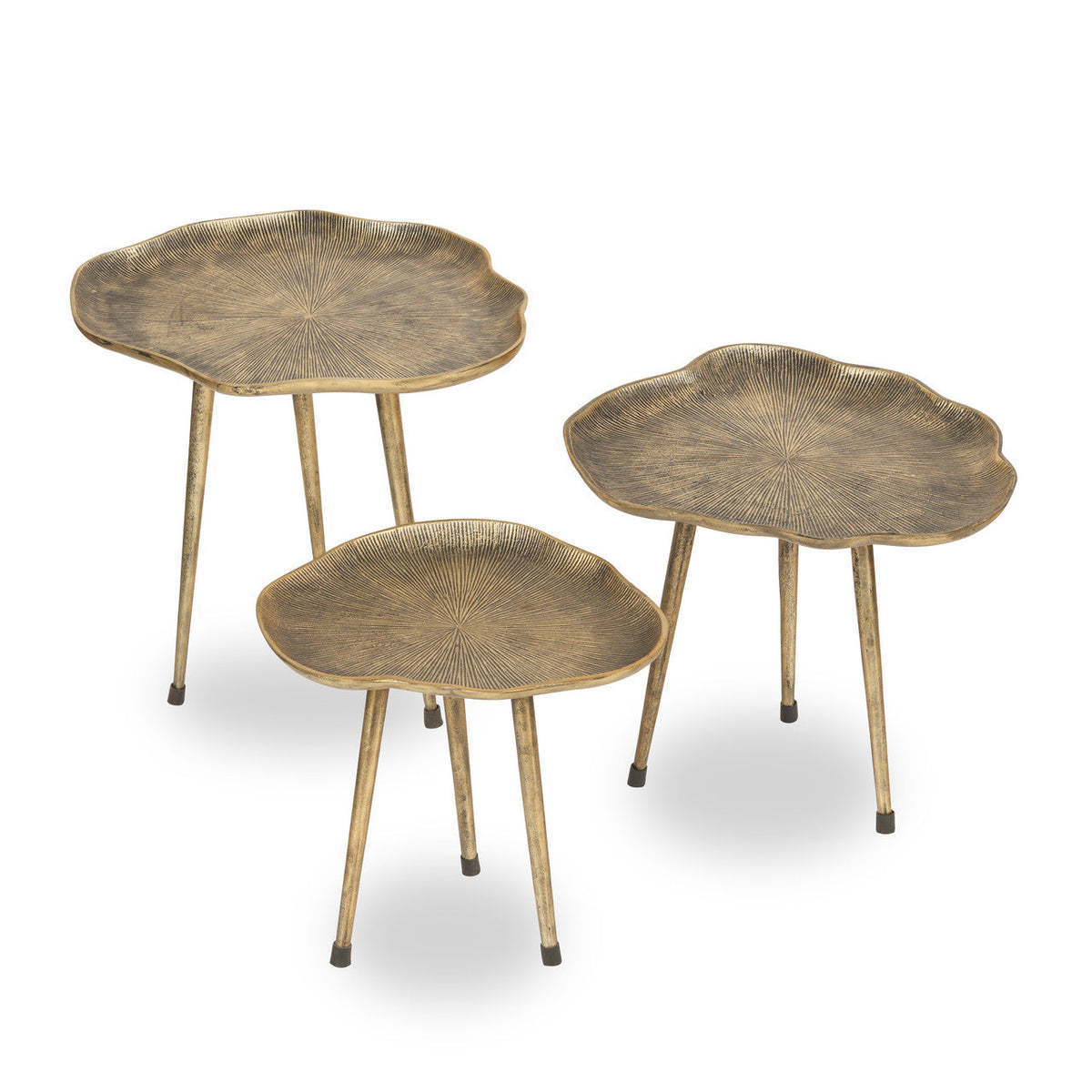 Peafowl nesting tables - Set of 3