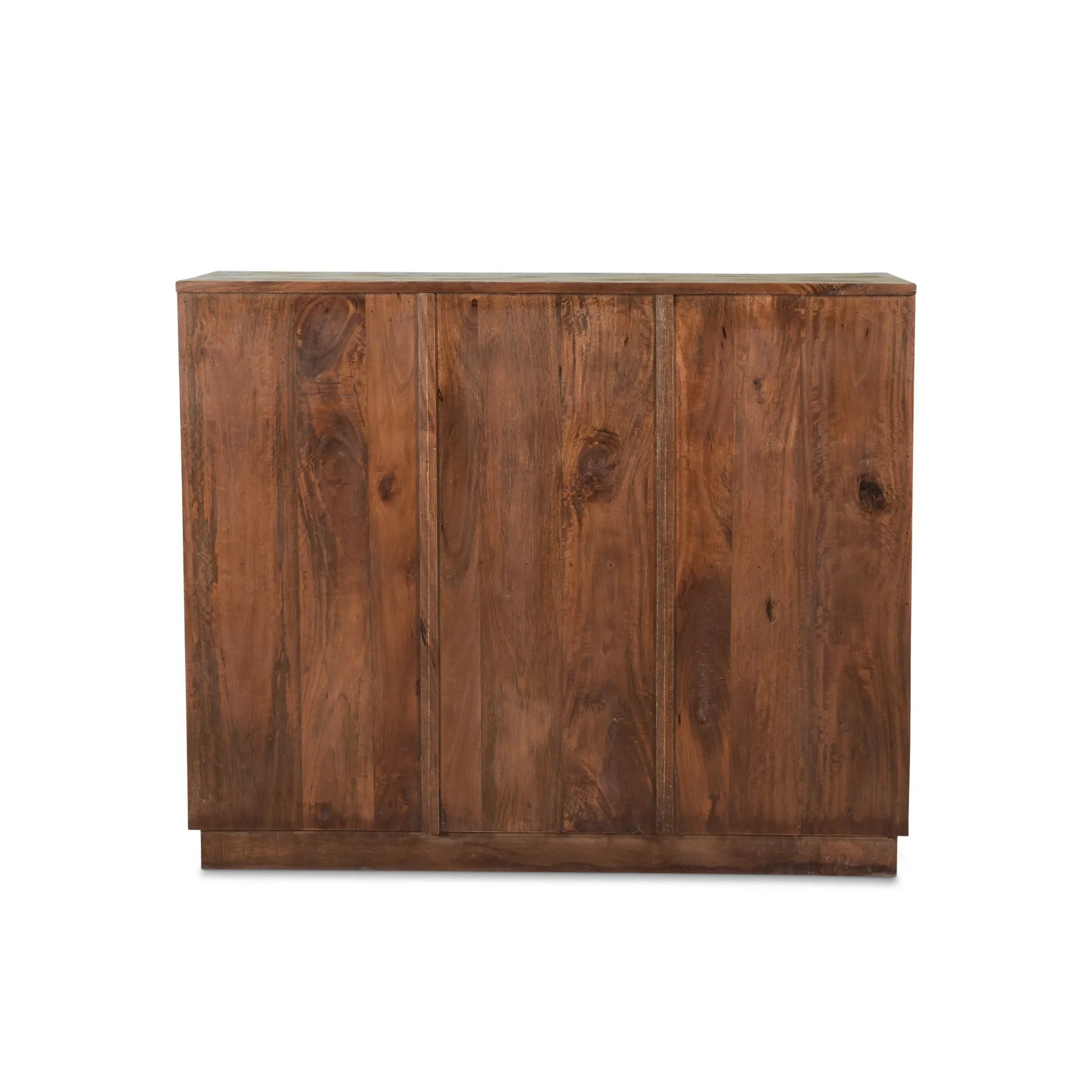 Carved Mirror-Fitted Sideboard 2-Door