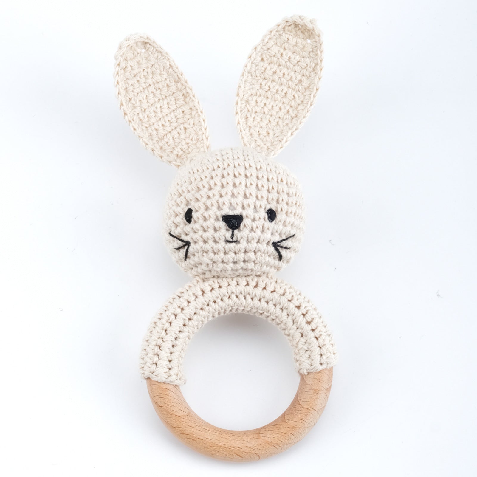 Carving Name Baby Soothing Bell Newborn Gift Bath Gift Knitted Cartoon Doll