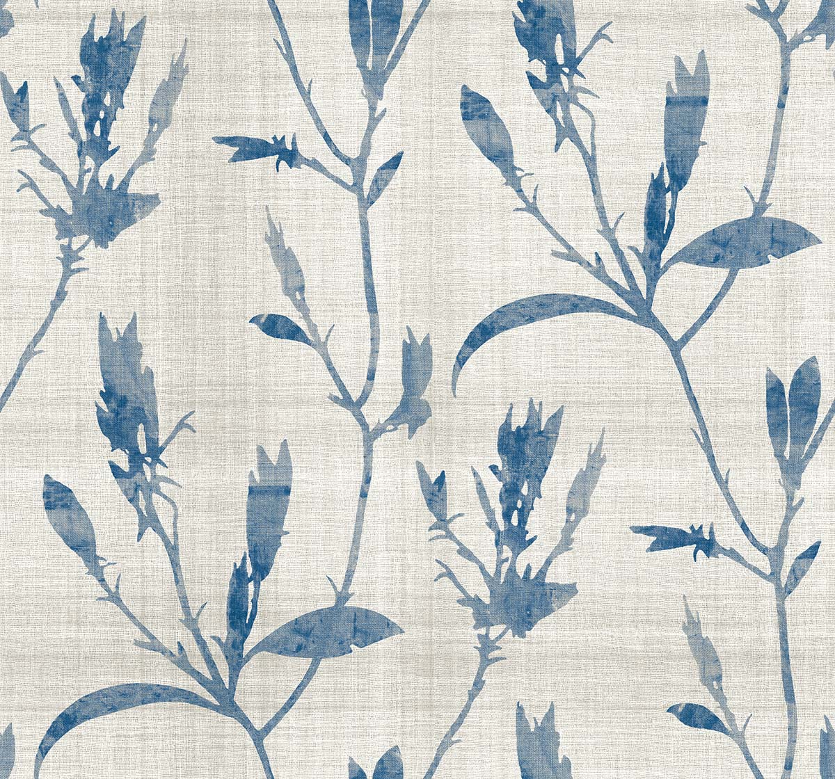 Bali Tropical Banyu Botanical Embossed Vinyl Unpasted Wallpaper