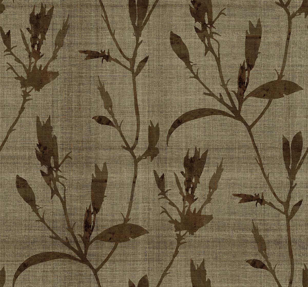 Bali Tropical Banyu Botanical Embossed Vinyl Unpasted Wallpaper
