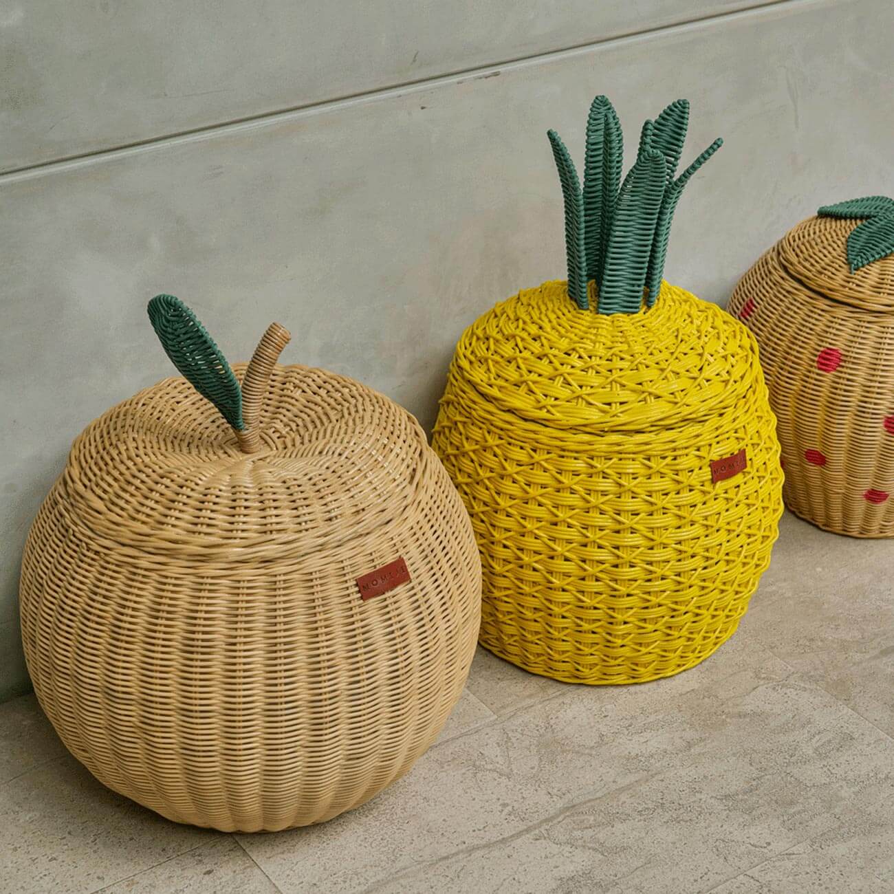 Apple Storage Basket Natural - Medium